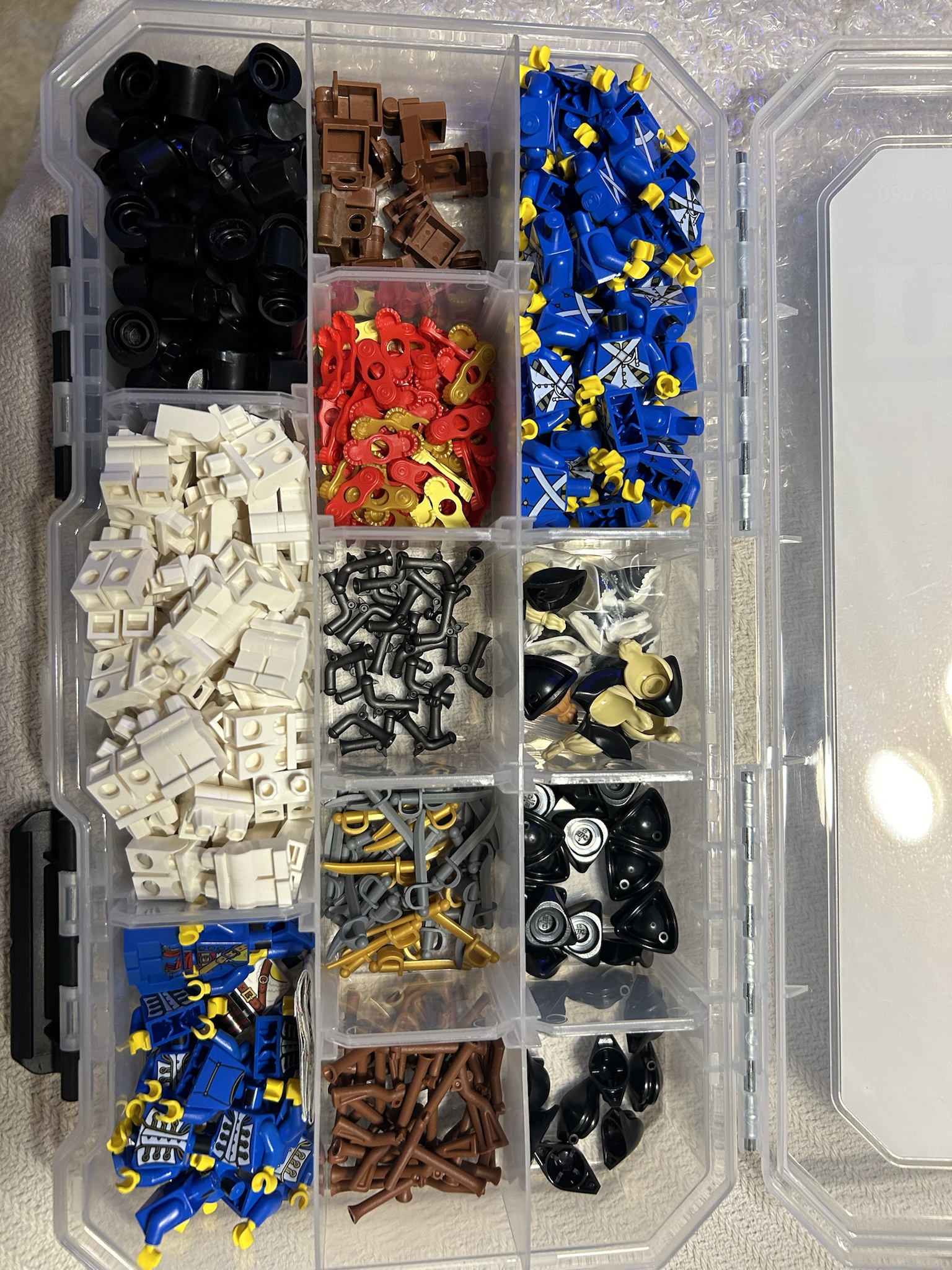 Introducing the New Lego Blue Coat Army: Organized and Ready!