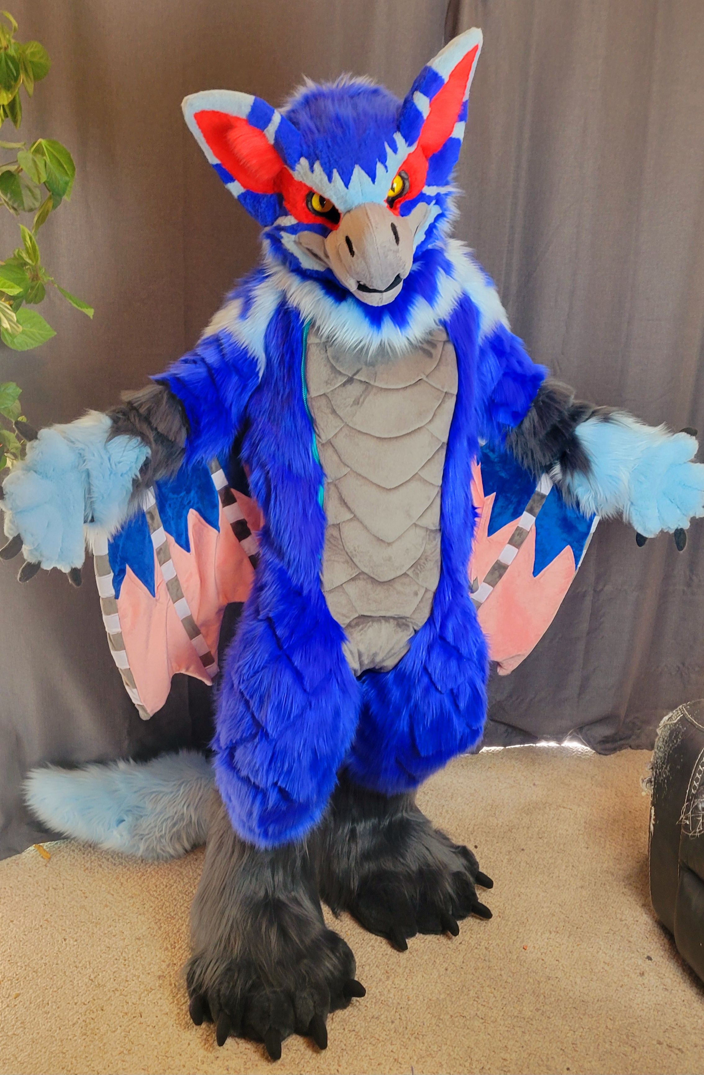 Unleashing creativity: The Monster Hunter Nargacuga fursuit