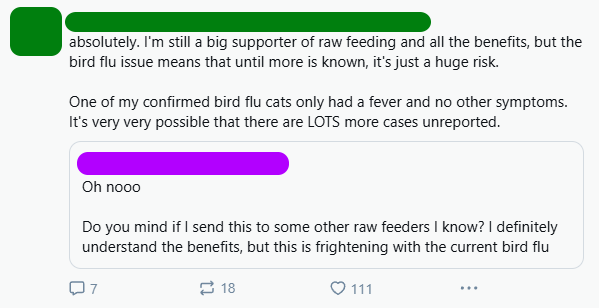 5 Cats with Bird Flu, 2 have already passed – Still a firm believer in raw feeding!