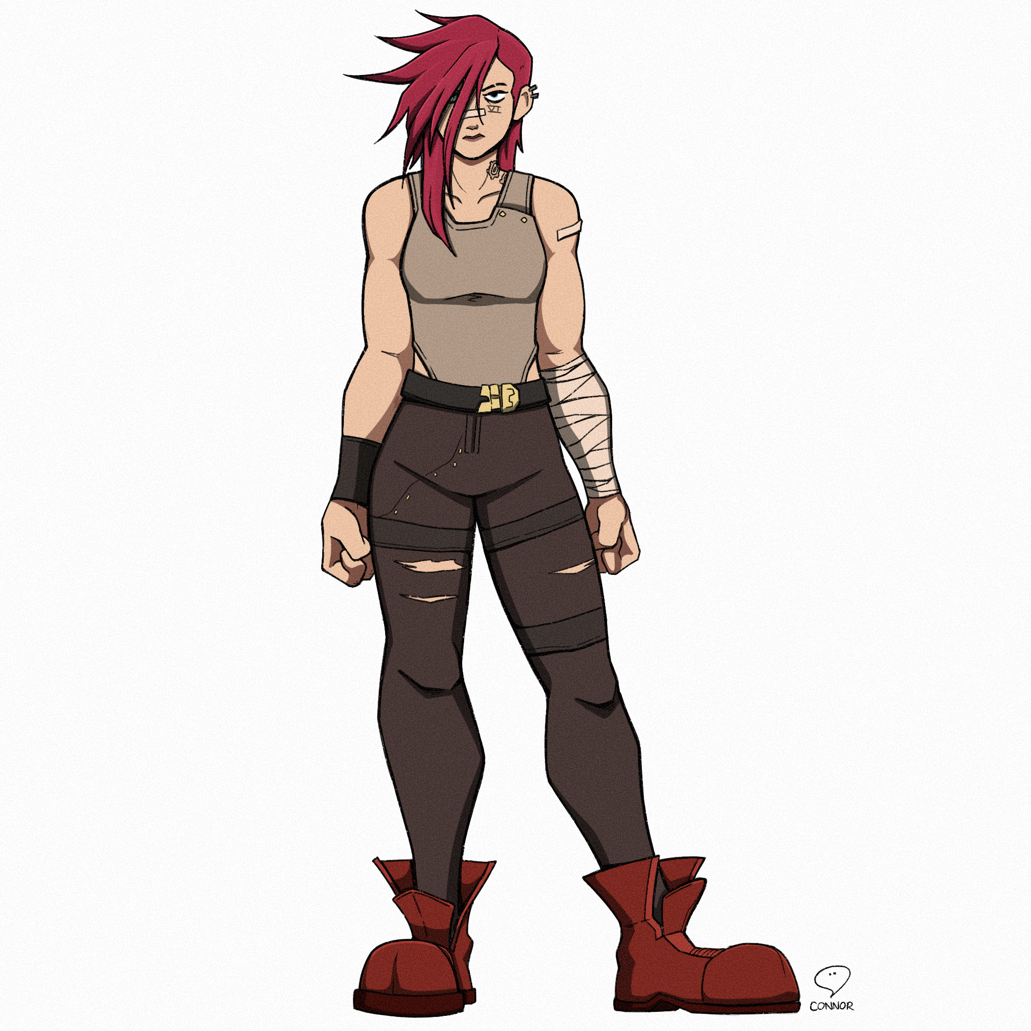 Check out my drawing of Vi from Arcane!