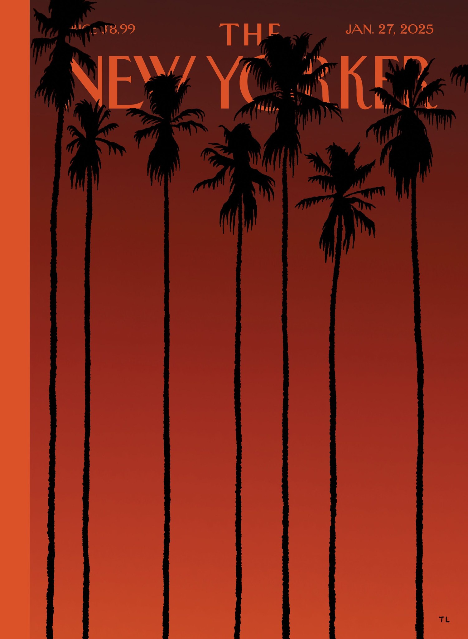 The New Yorker cover from January 27, 2025, is here