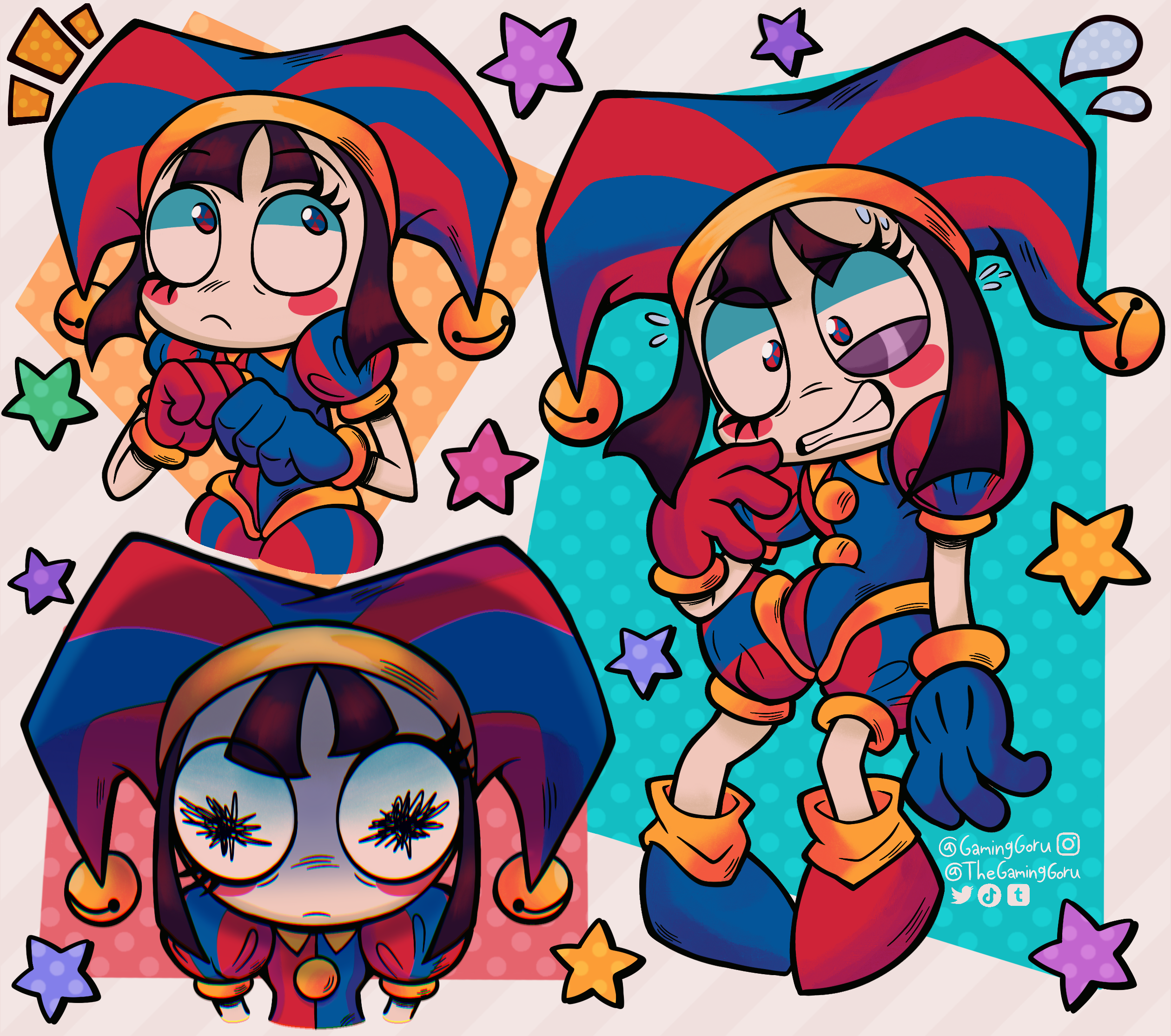 Check Out My Artistic Take on Pomni from The Amazing Digital Circus!