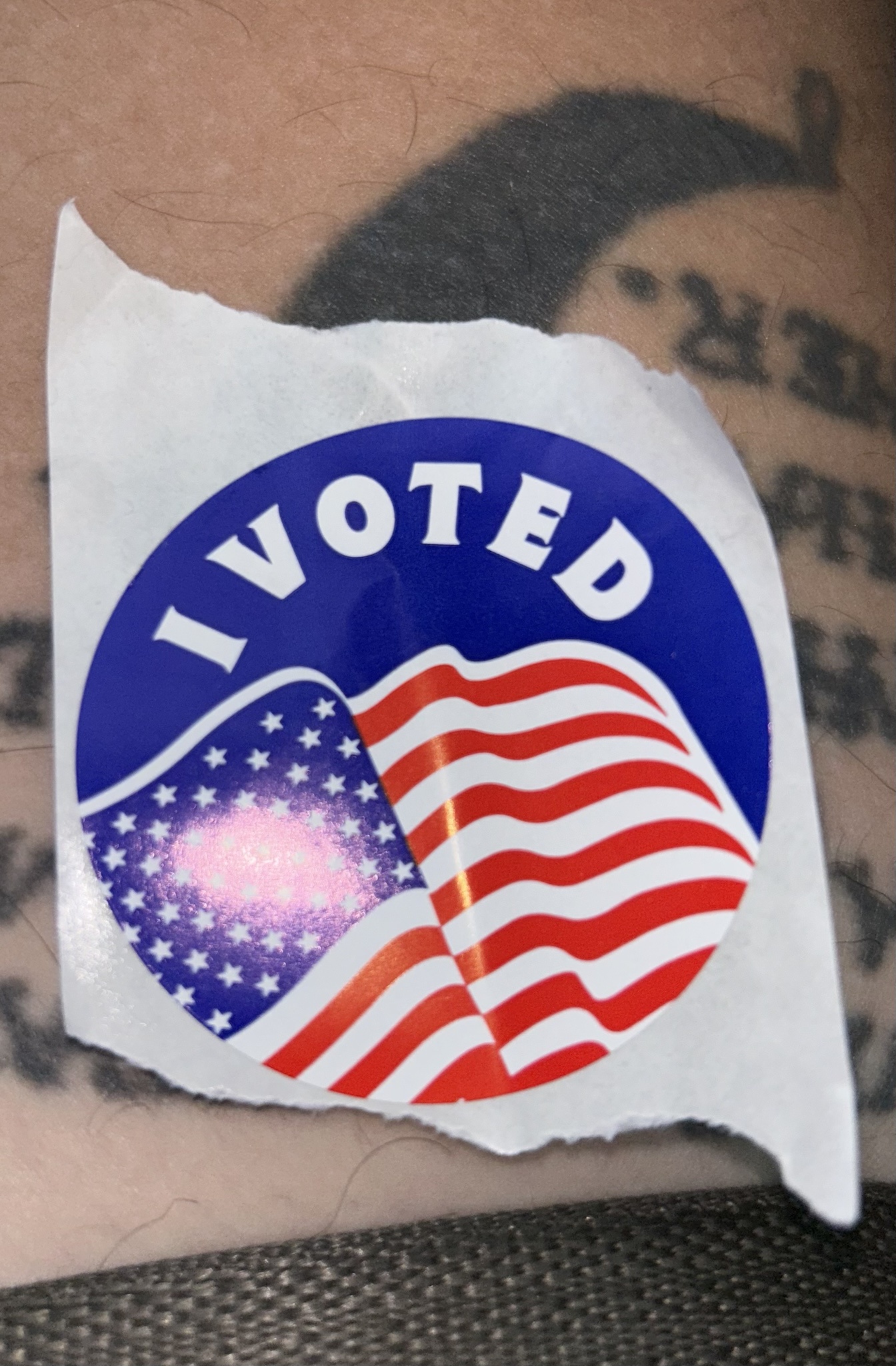 I voted! Now let's just hope it actually counts.