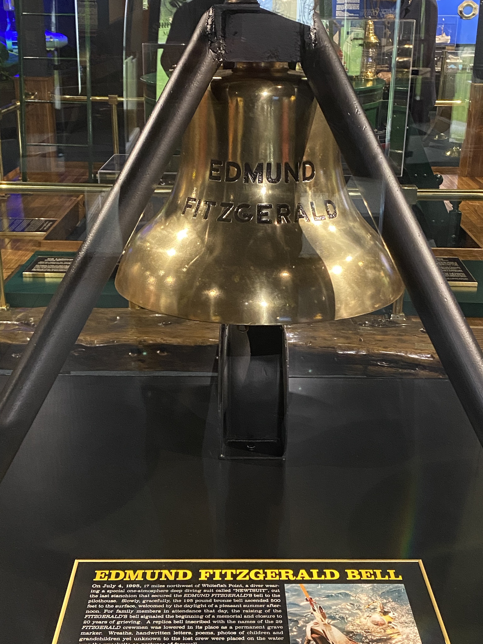 The Bell from the Edmund Fitzgerald: A Symbol of History