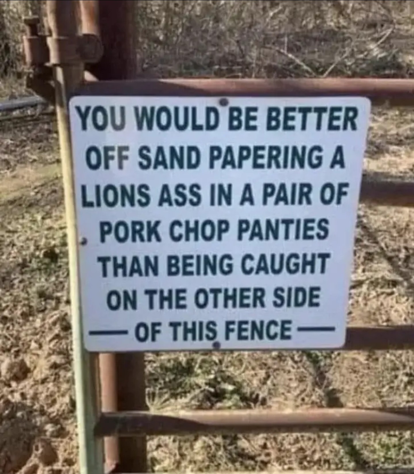 Pork chop-themed underwear, anyone?
