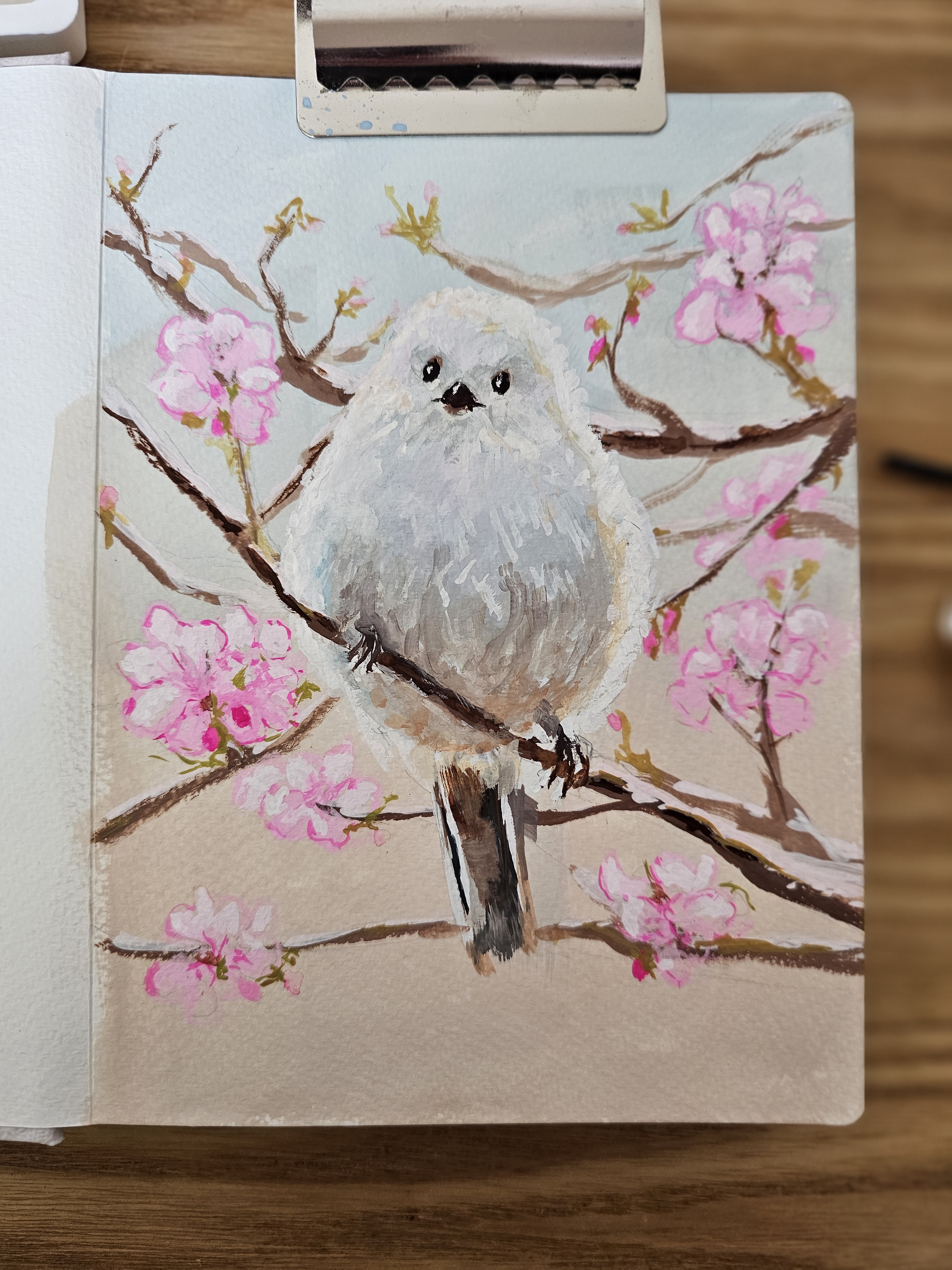 I Just Painted My Adorable Birdie!