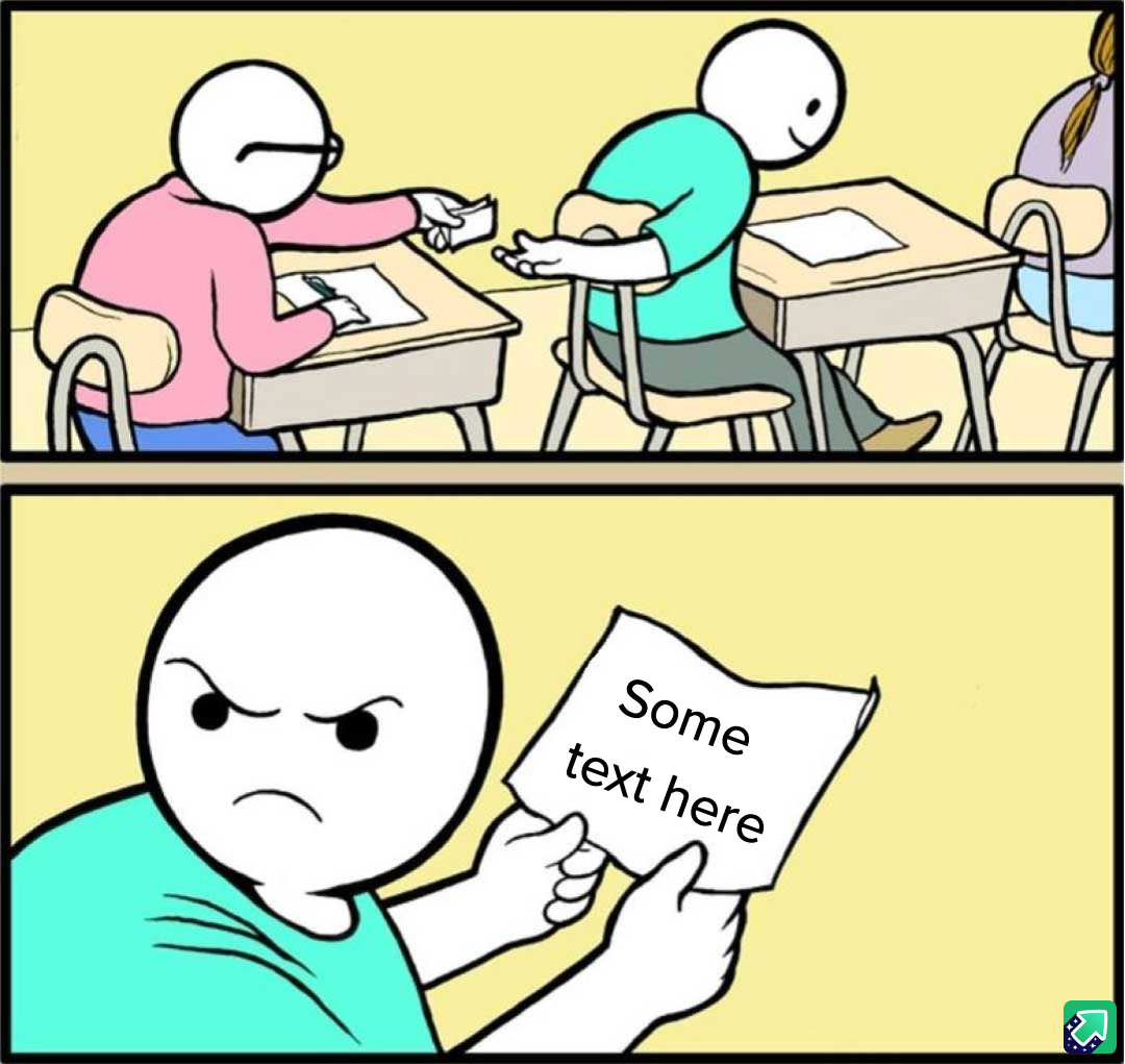 Just some random text here, he he he!