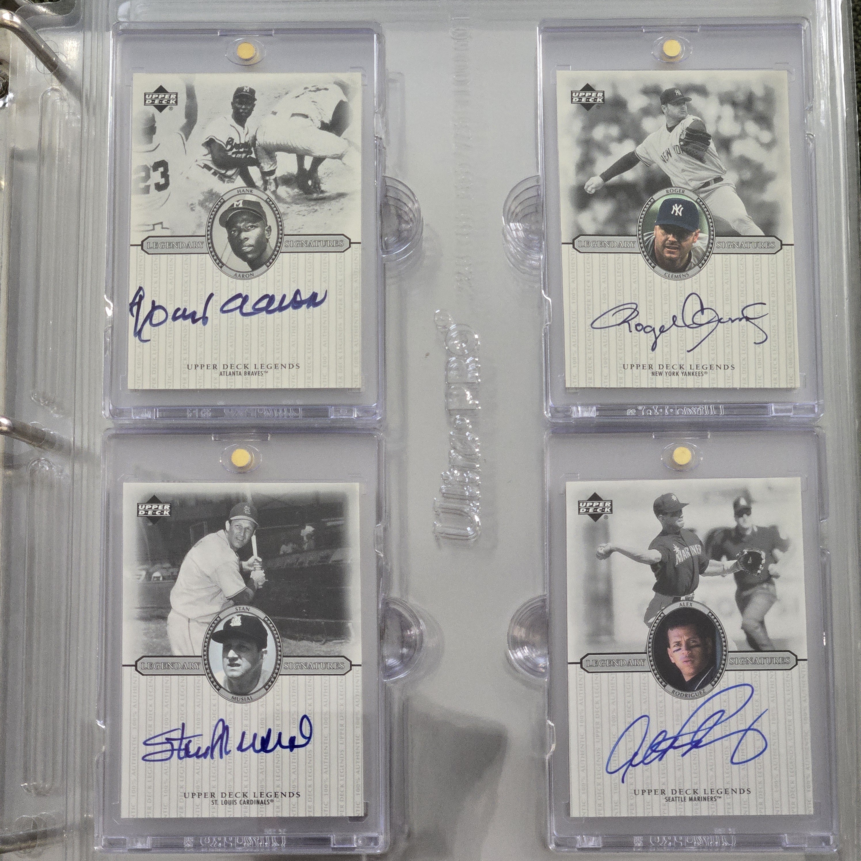 Seeking 2000 Upper Deck Legends Signatures: Jeter and Piazza Needed!