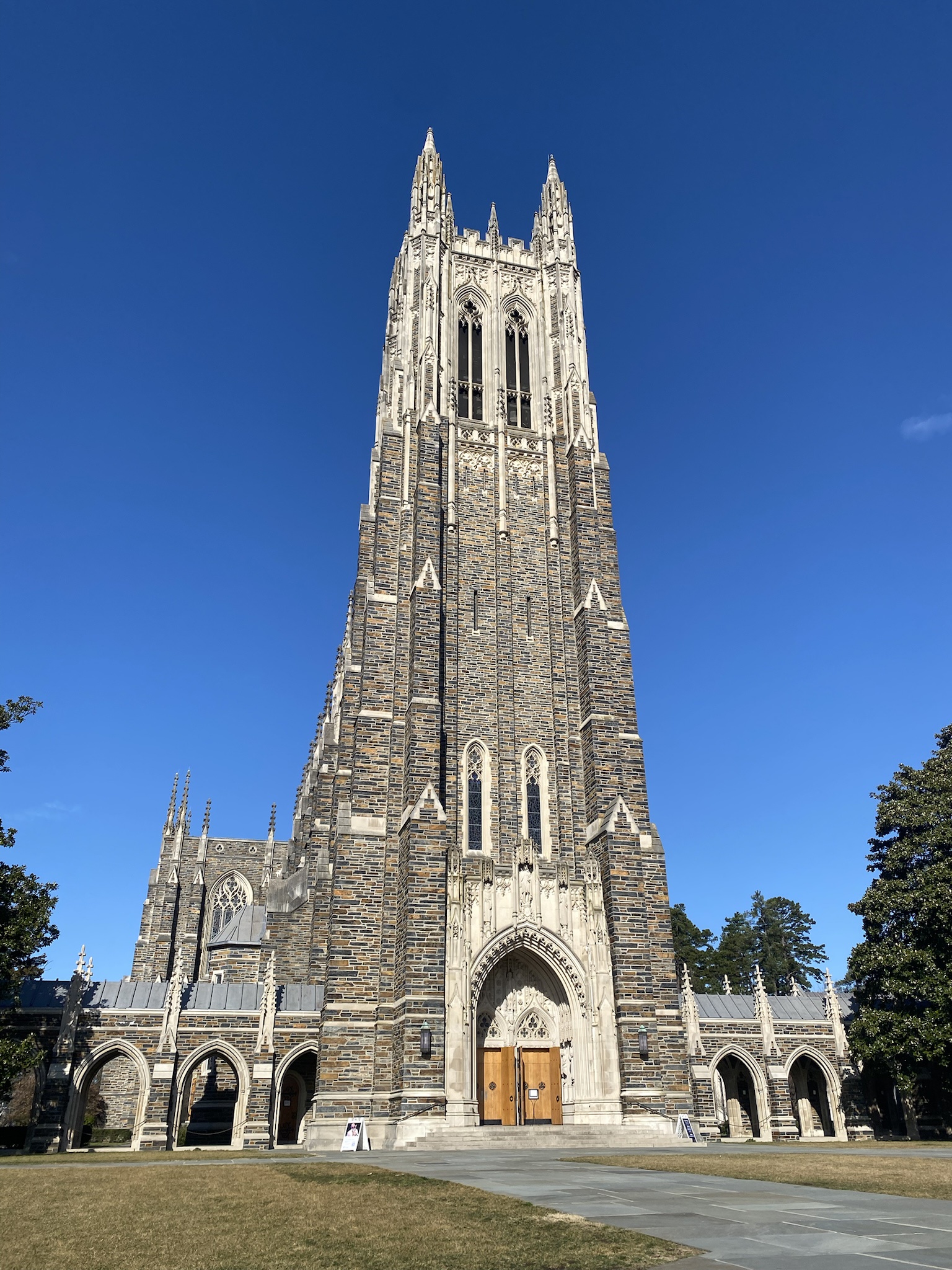 A Beautiful Day at Duke Chapel