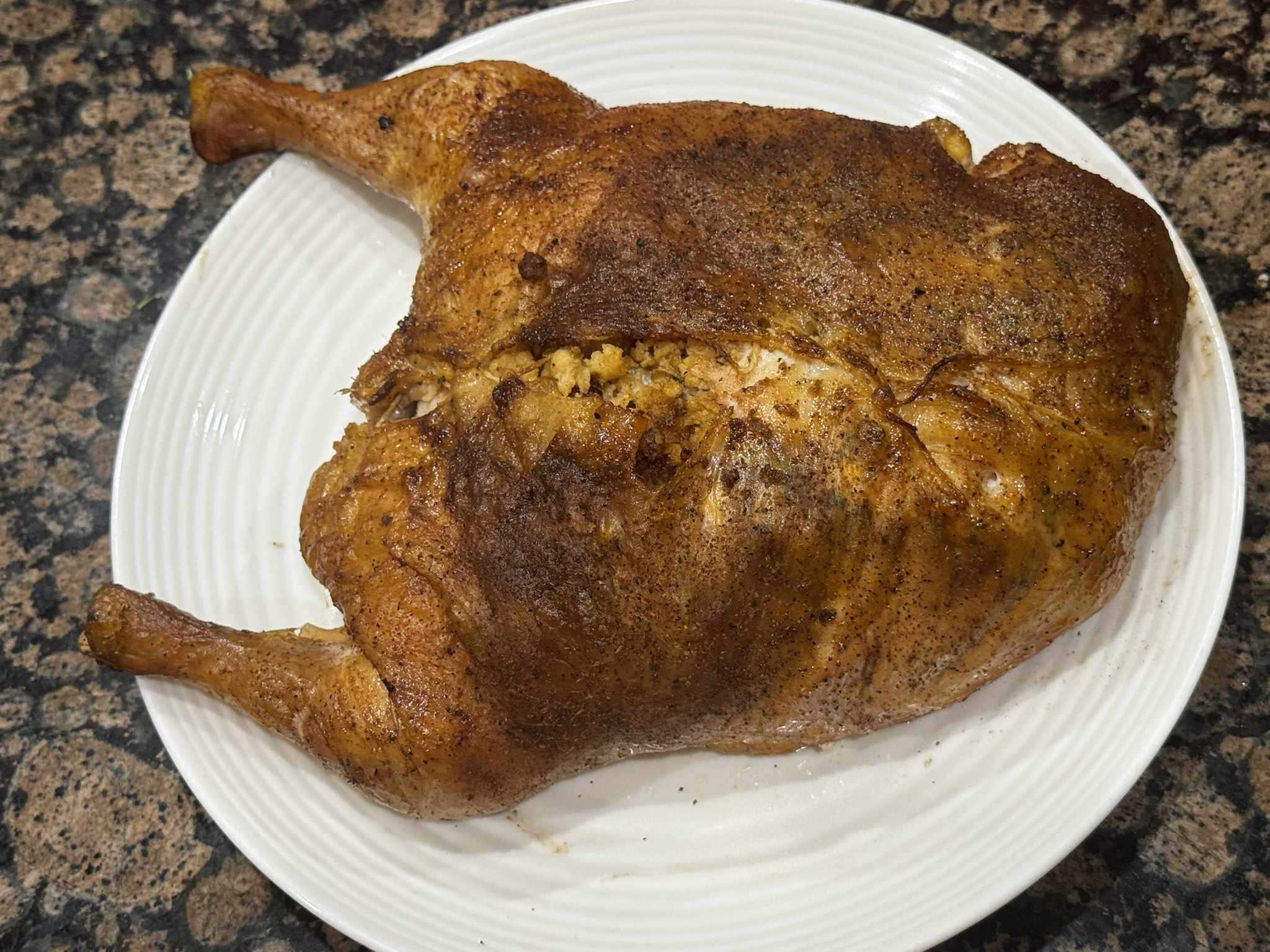 Delicious Crawfish and Cornbread Stuffed Chicken