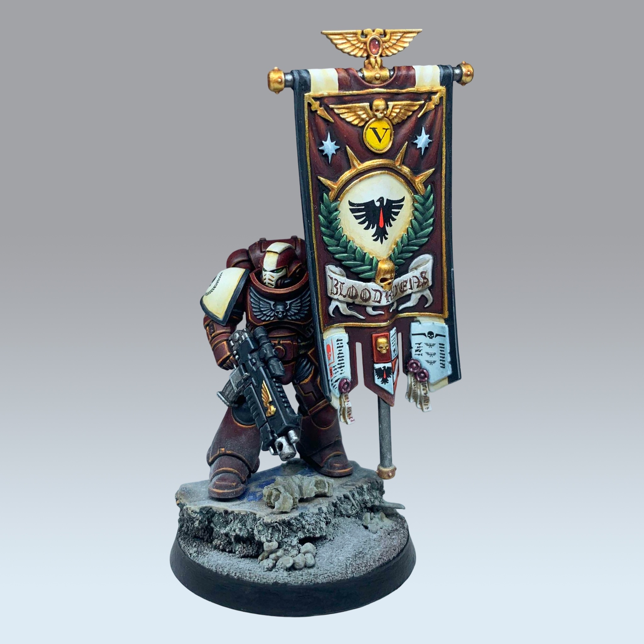 Meet the Blood Ravens 5th Company Ancient