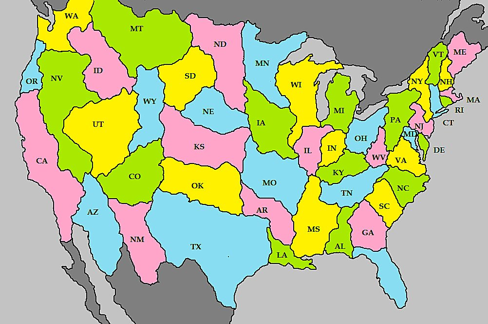 Exploring U.S. States with Stunning Natural Borders