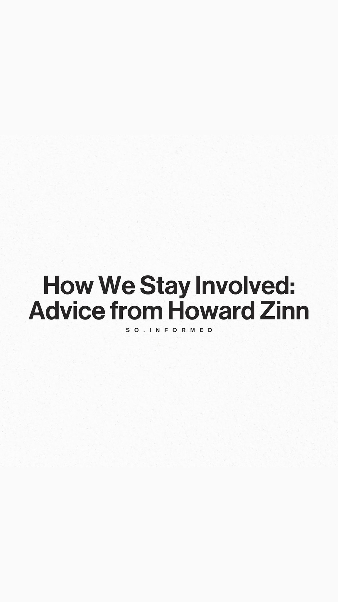 Small actions, when multiplied by millions, can change the world.