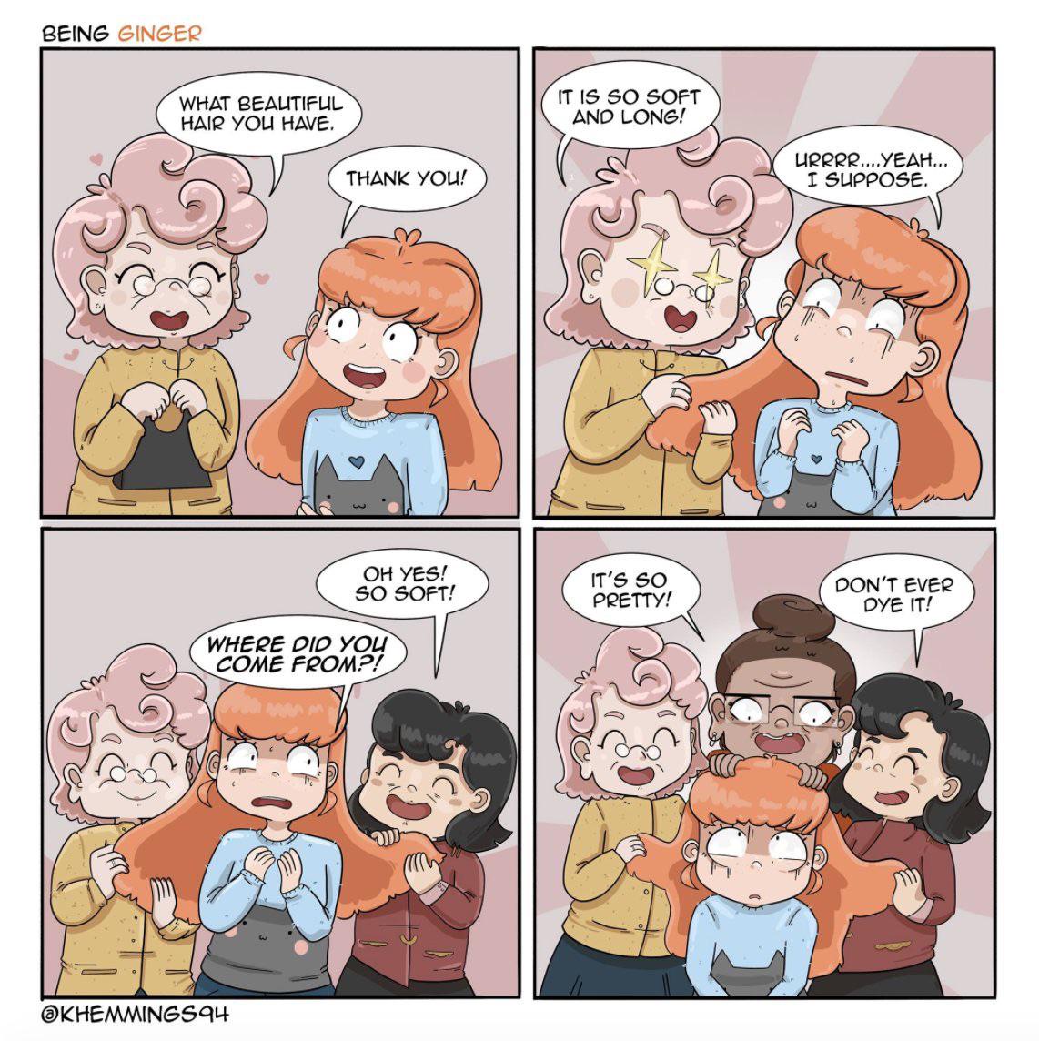 The Adventures of Katherine Hemmings in Comics