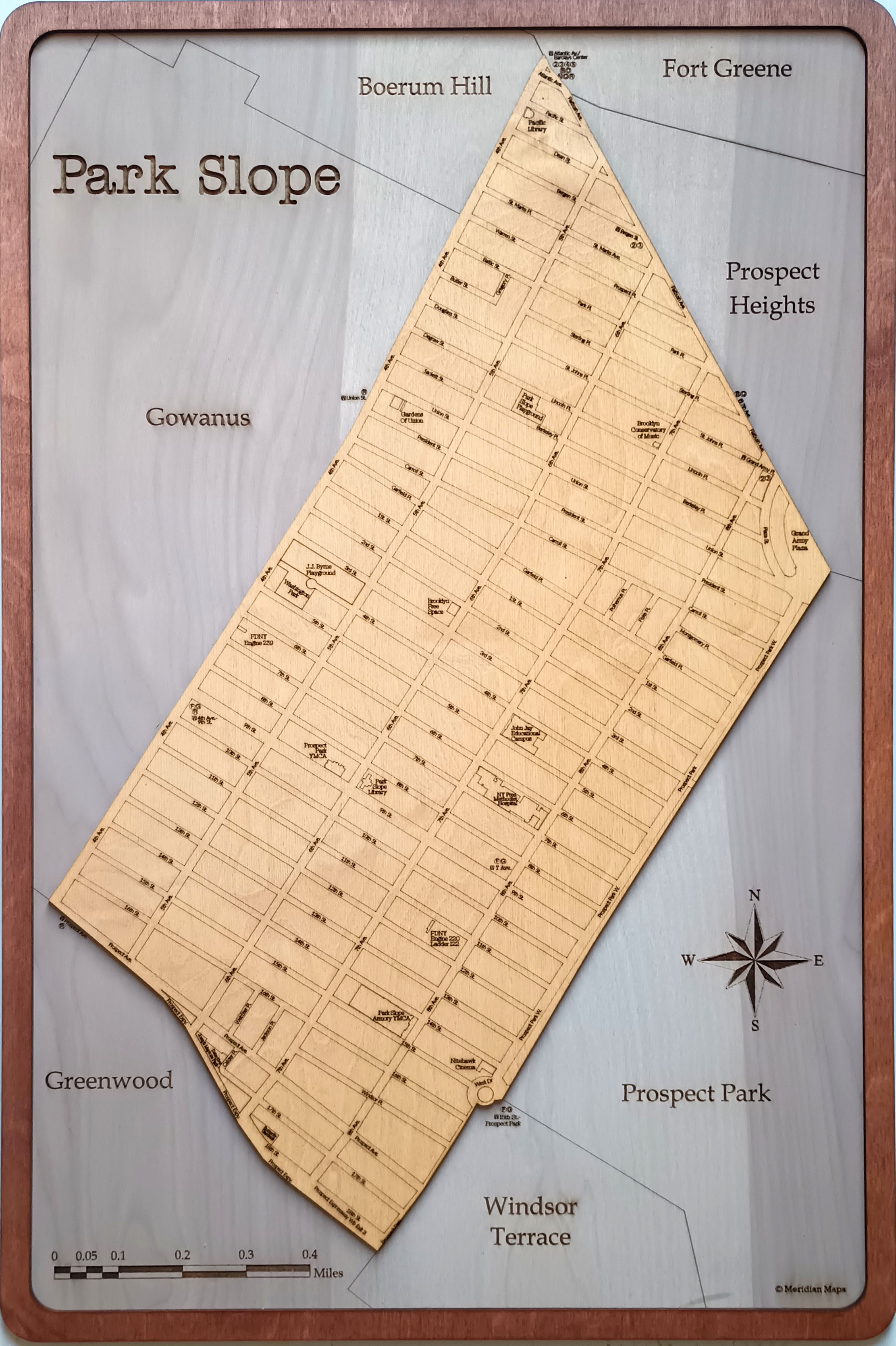 Crafting a Birch Wood Map of Park Slope from DoITT Data