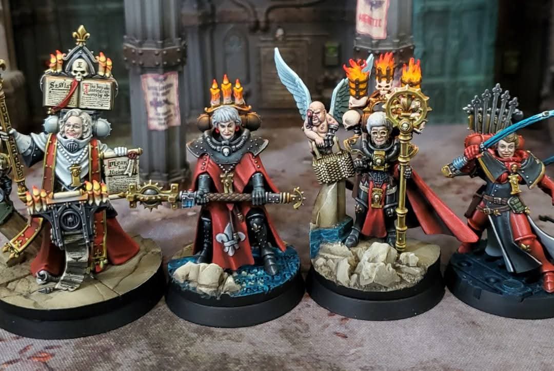 From Grim to Glory: The Arrival of the Adepta Sororitas