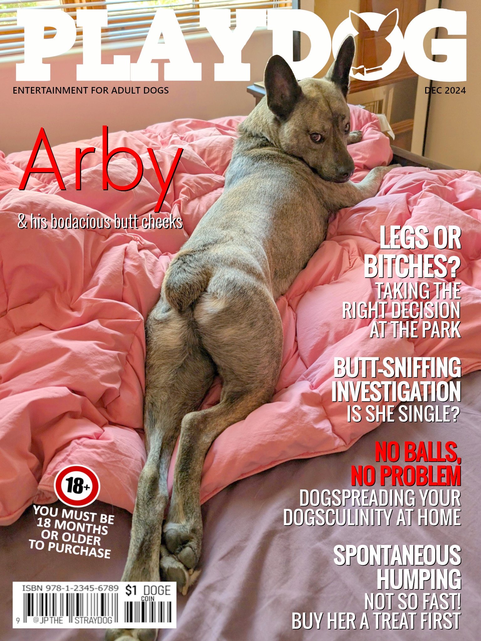 Meet Arby and His Epic Bodacious Butt Cheeks!