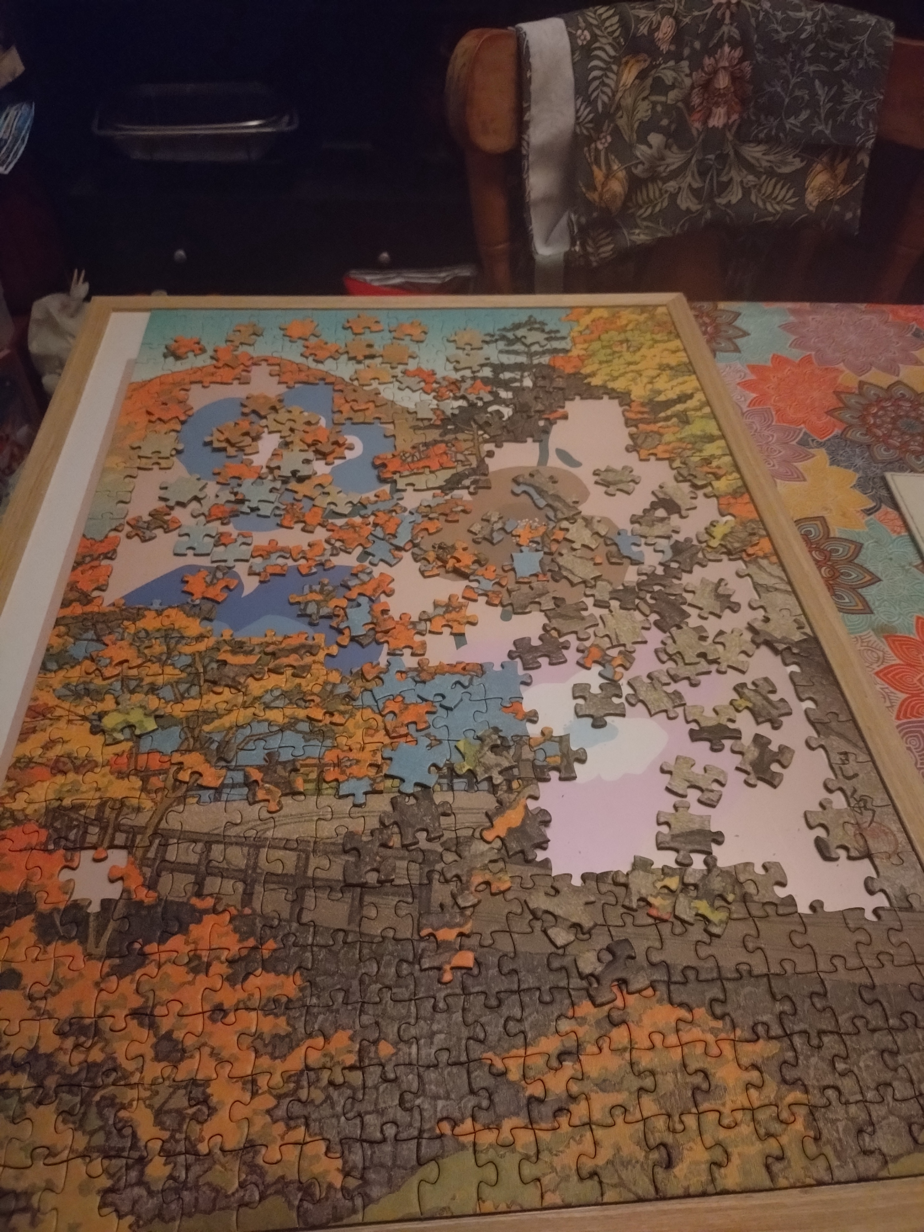 Making strides on the cozy Christmas puzzle