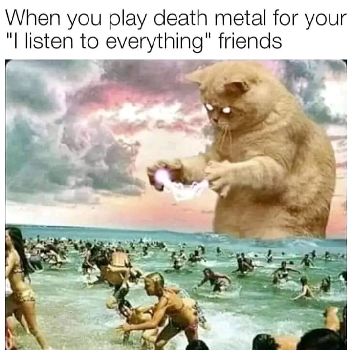 Laughing in the Style of Burzum