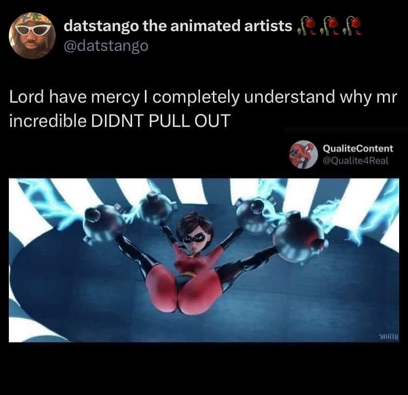 Totally understandable reaction