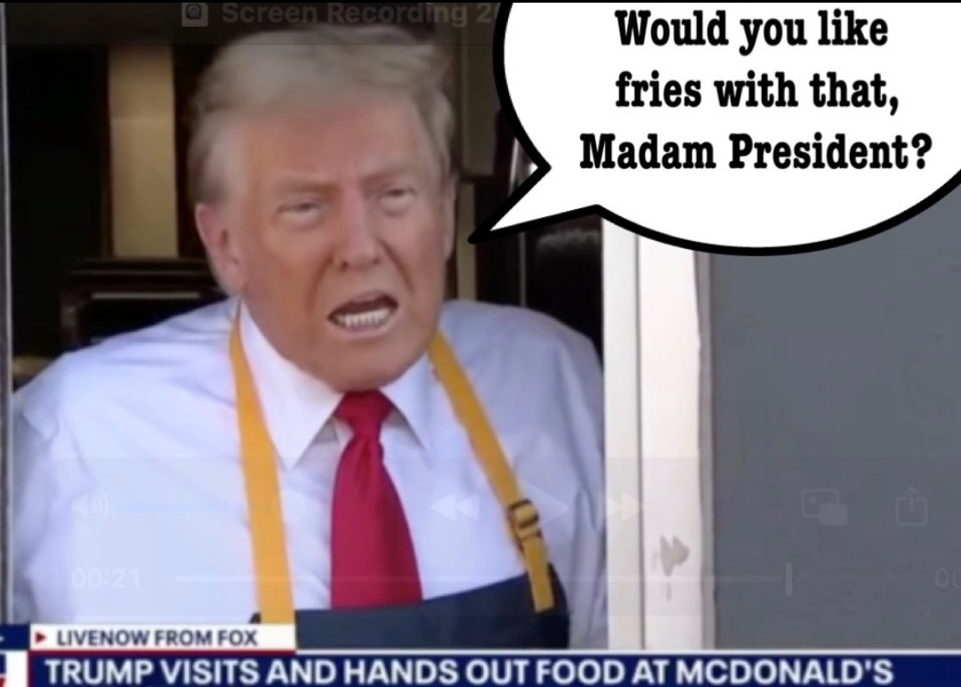 Fries for Kamala: A Tasty Tribute