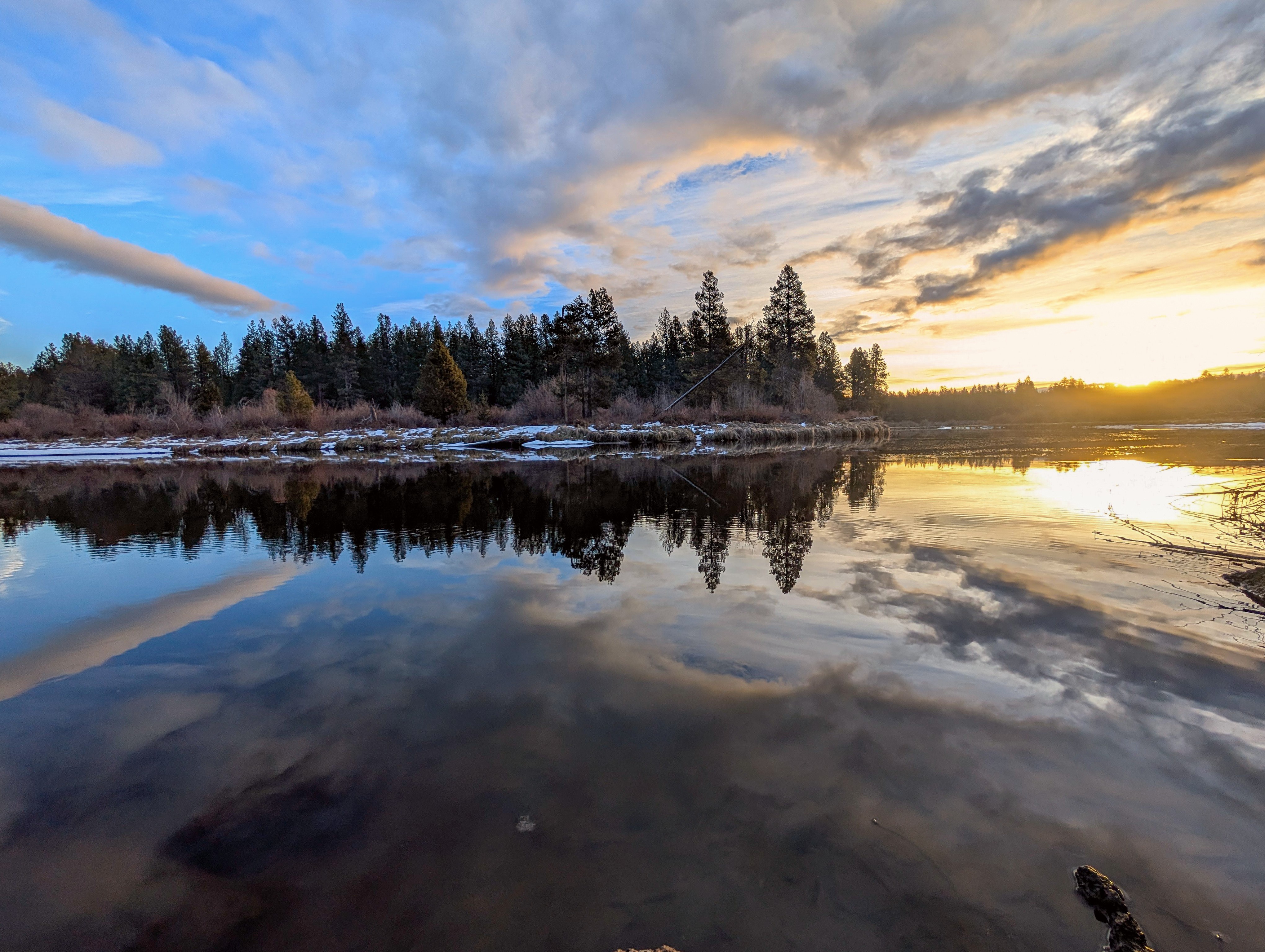 Exploring the breathtaking Deschutes River Trail in Bend, Oregon.