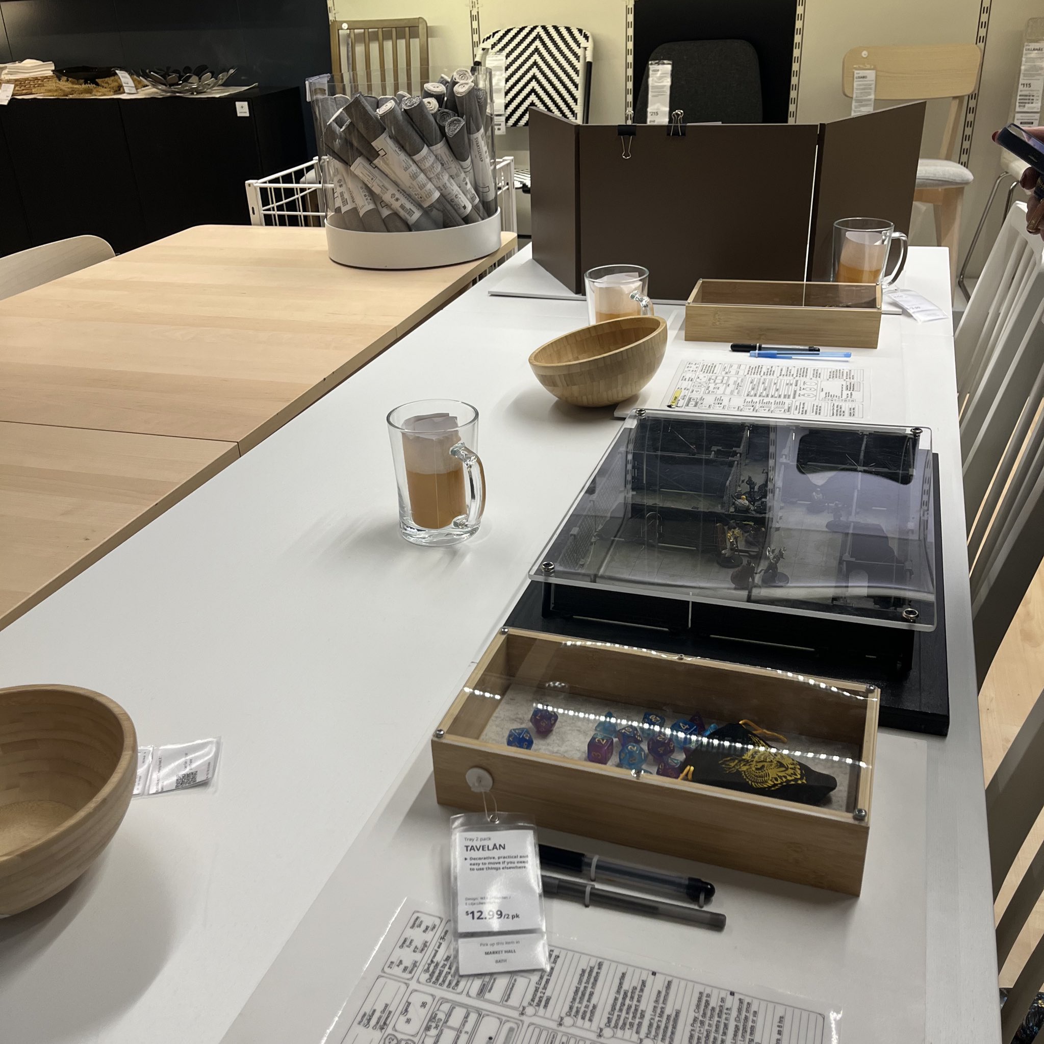 Epic IKEA Mock DnD Setup: A Creative Adventure Awaits!