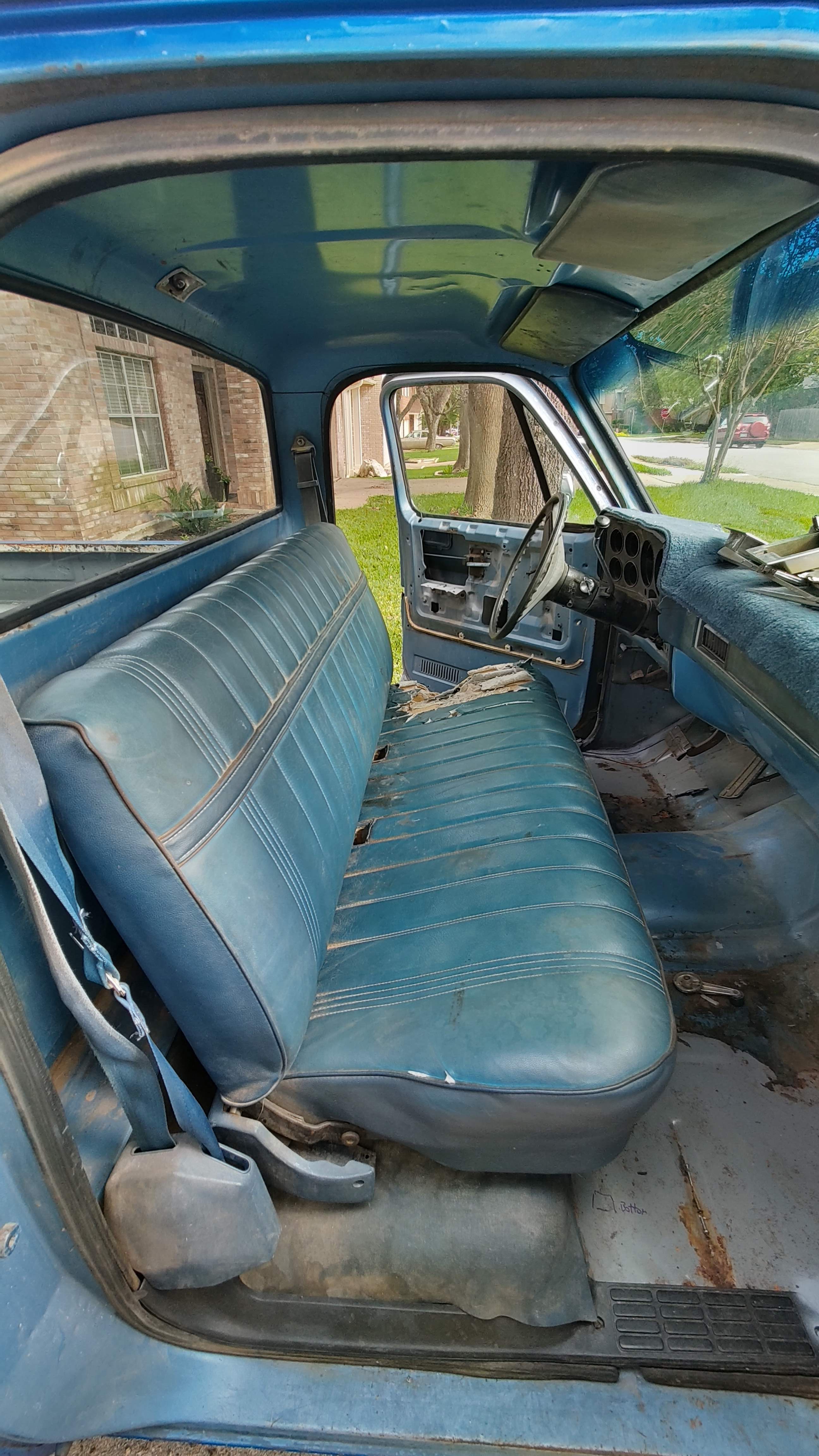 Upgrading the Ride: New Tahoe Seat in an '81 Chevy C10