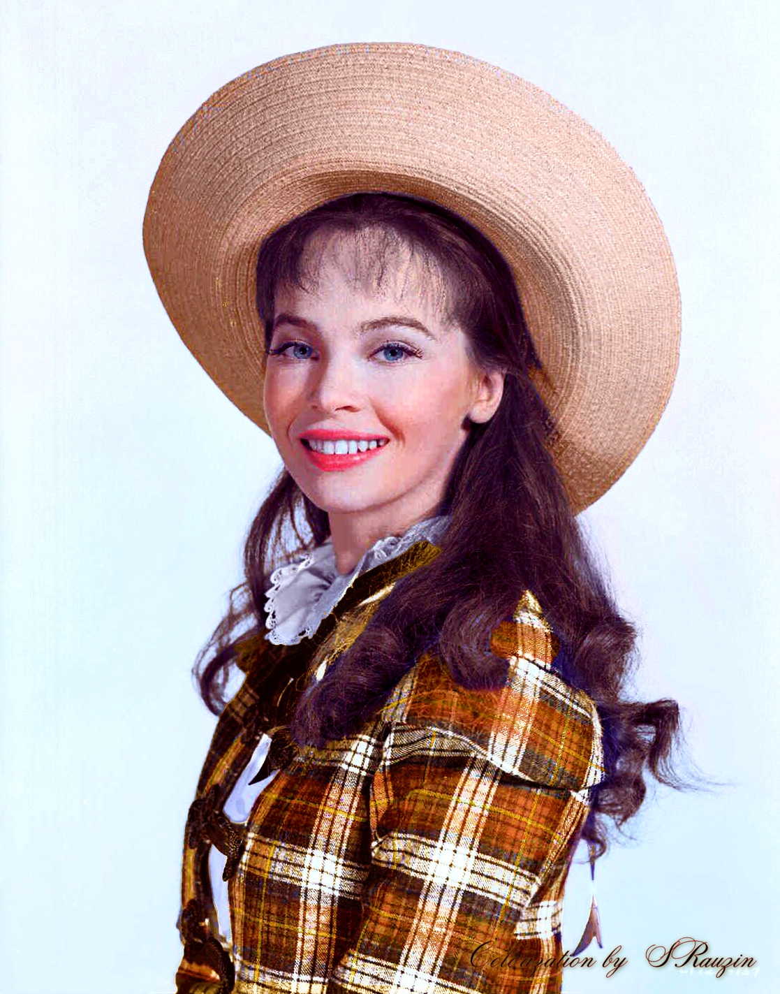 GIGI: A Stunning Leslie Caron from 1958, Colorized by Sergey V. Rauzin