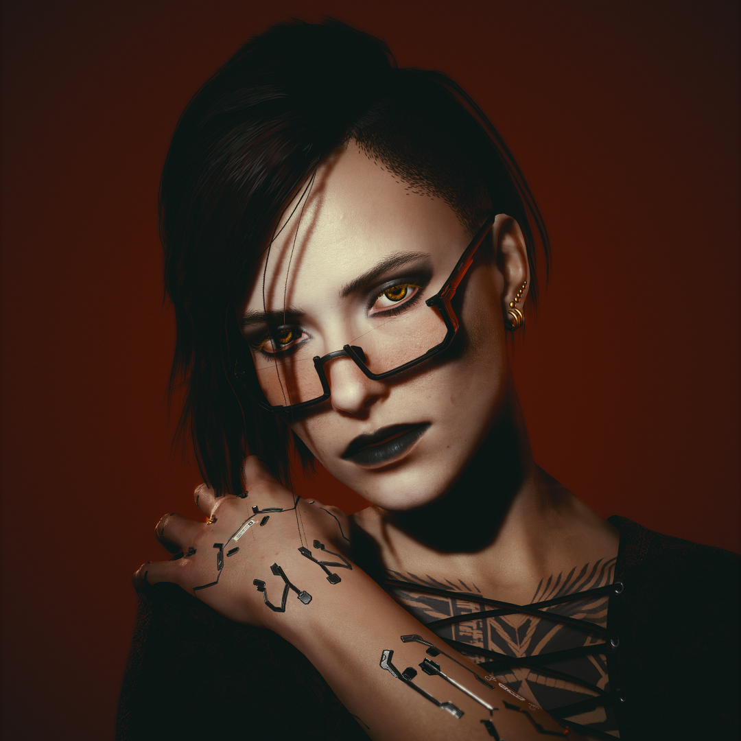 Valerie (My V) | Stunning Portraits from Cyberpunk 2077