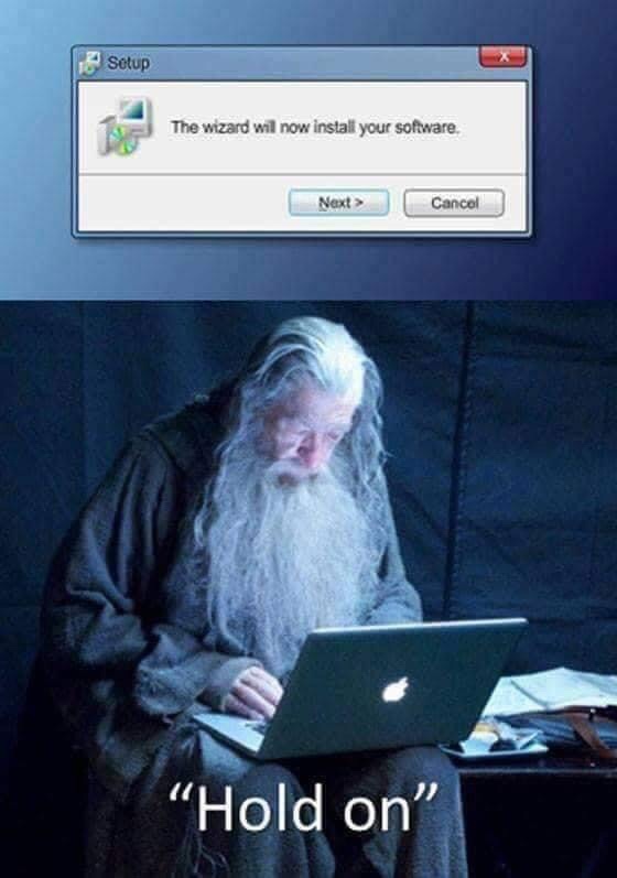 Behold the Wizard!