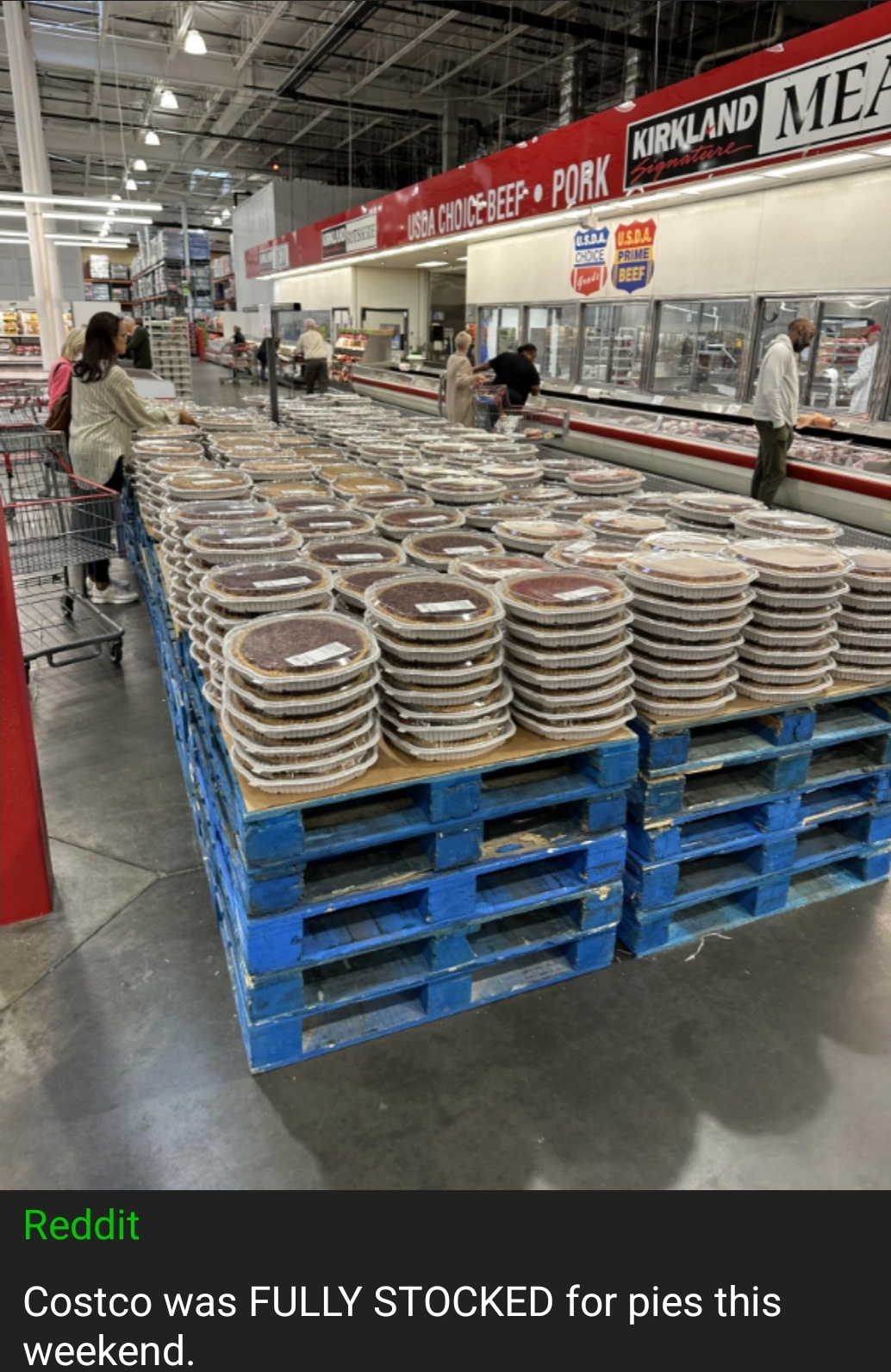 Holy Pie, Batman! Costco Delivers!