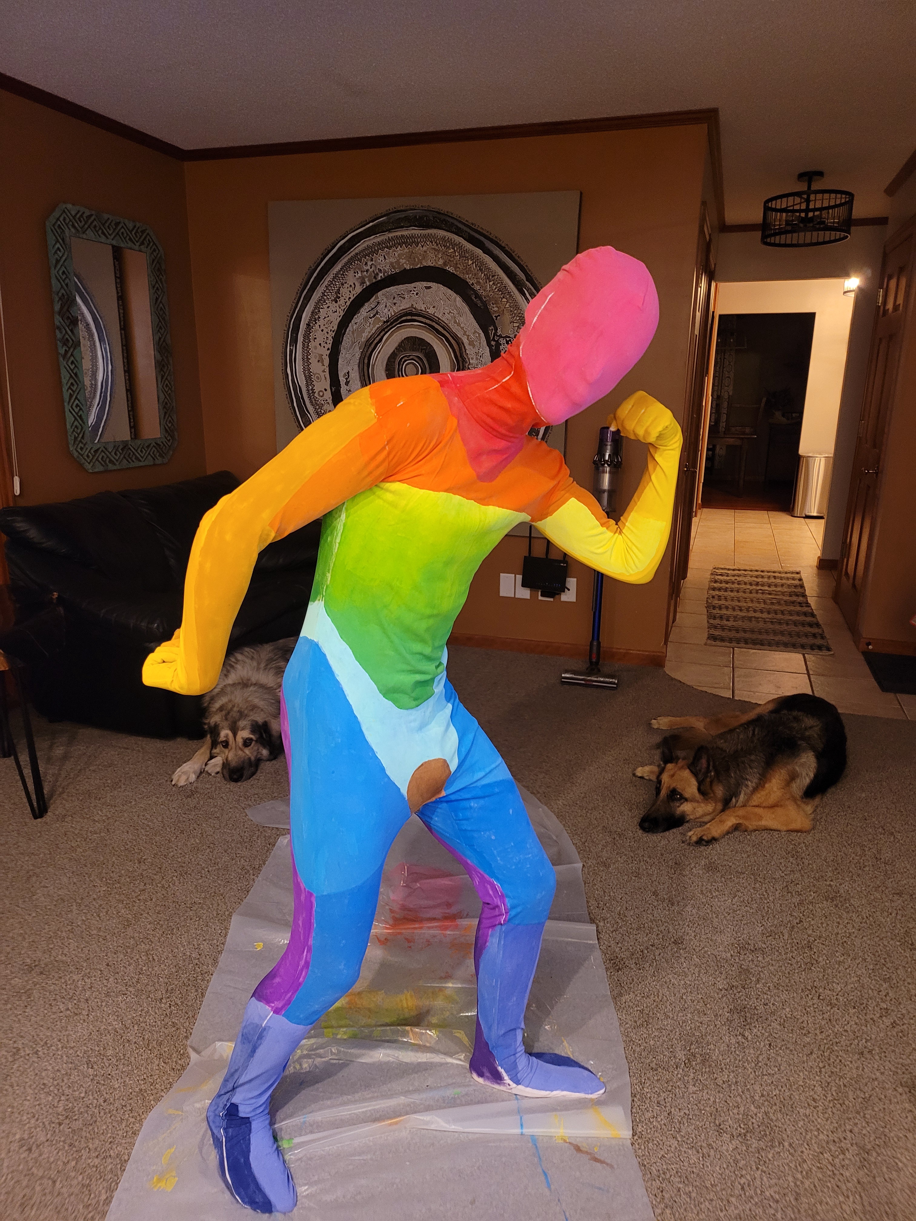 The Unforgettable Dermatome Man Costume