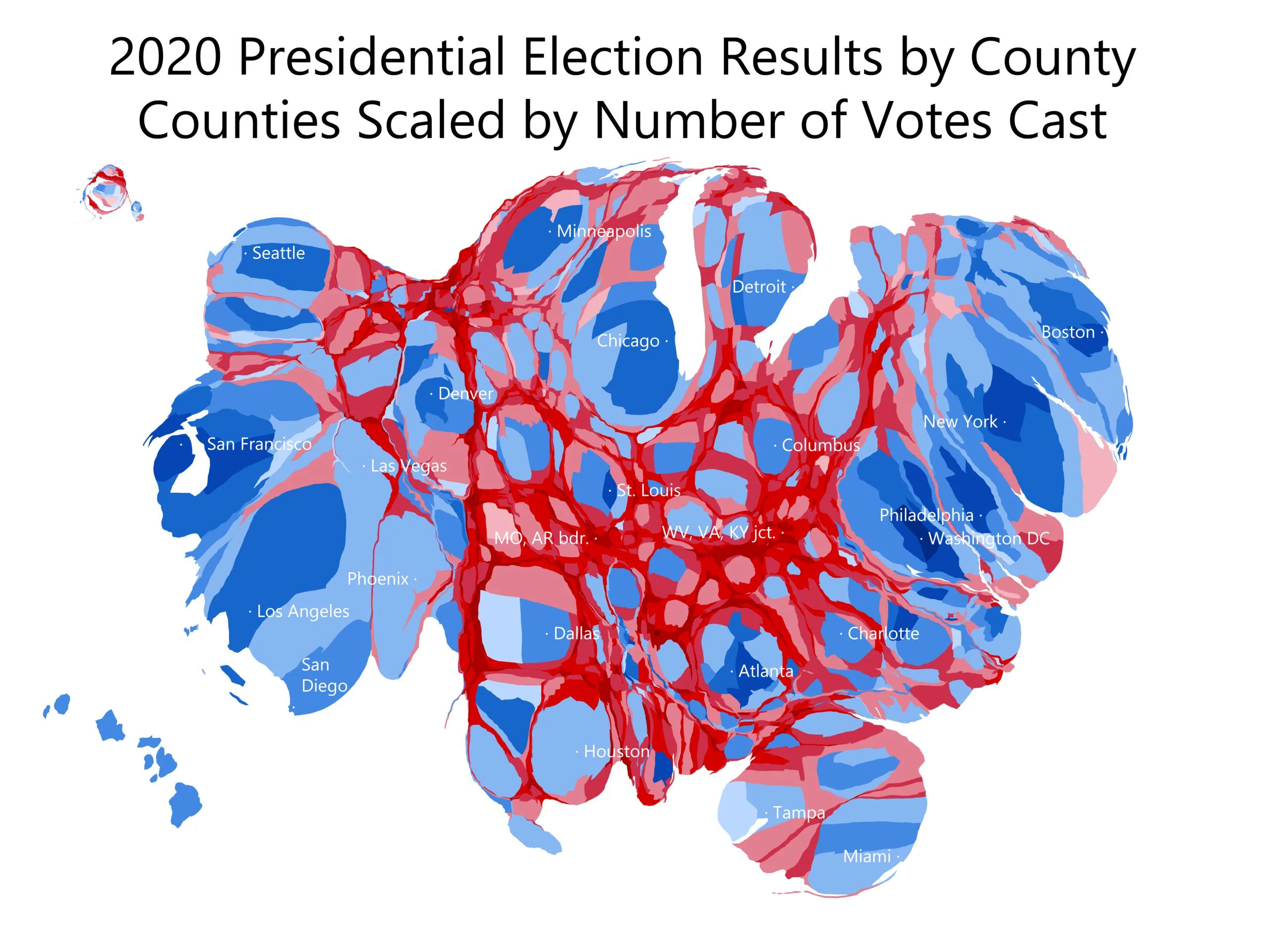 The 2020 Map: A Journey Through Chaos