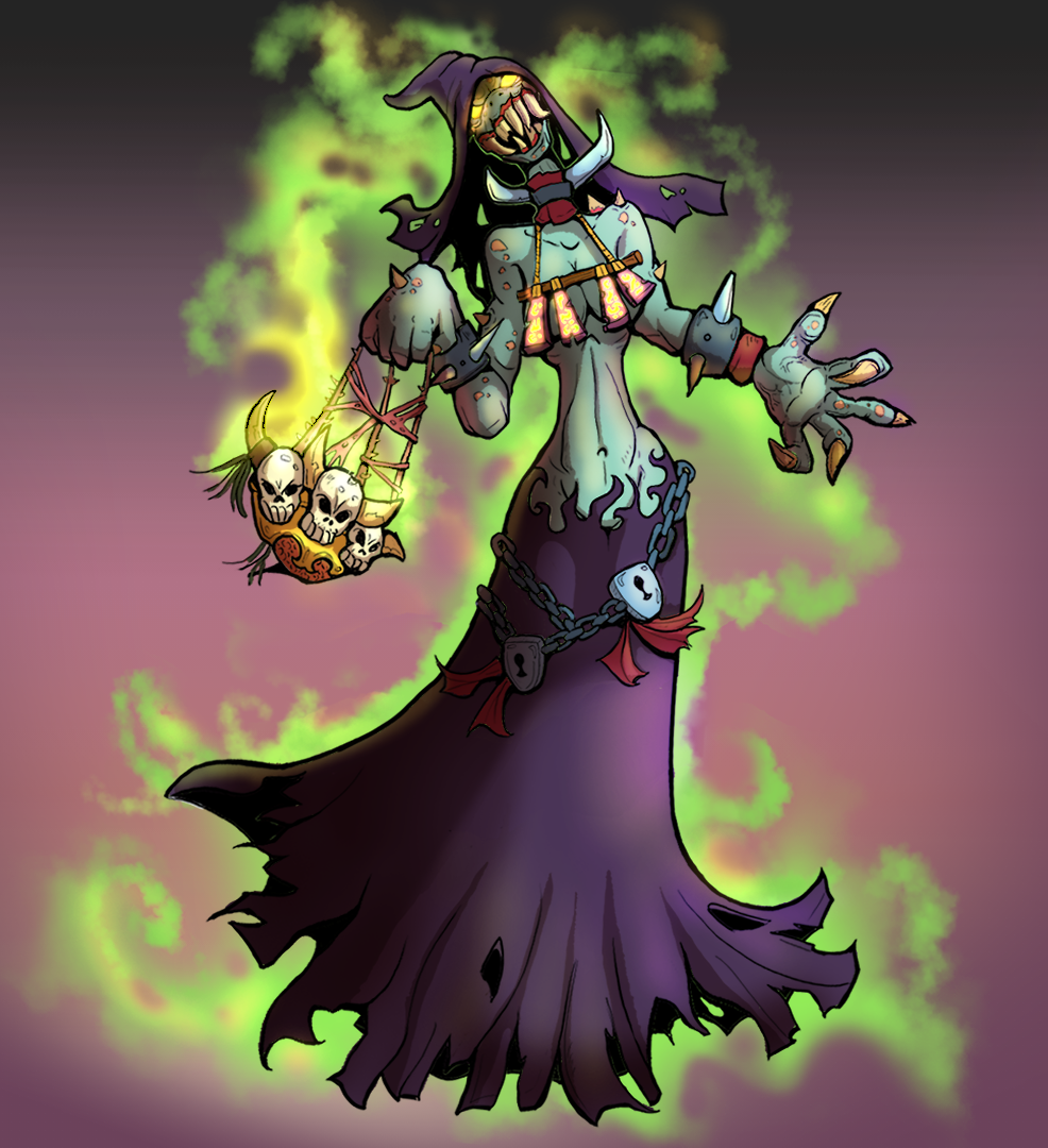 Meet the Handmaiden of Ujah: A Story Antagonist in the Making - Need Your Thoughts on Design!
