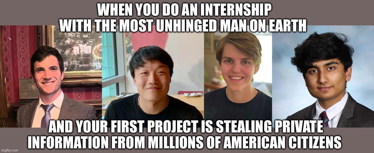 Introducing Elon Musk's Interns Who Have Access to Your Social Security