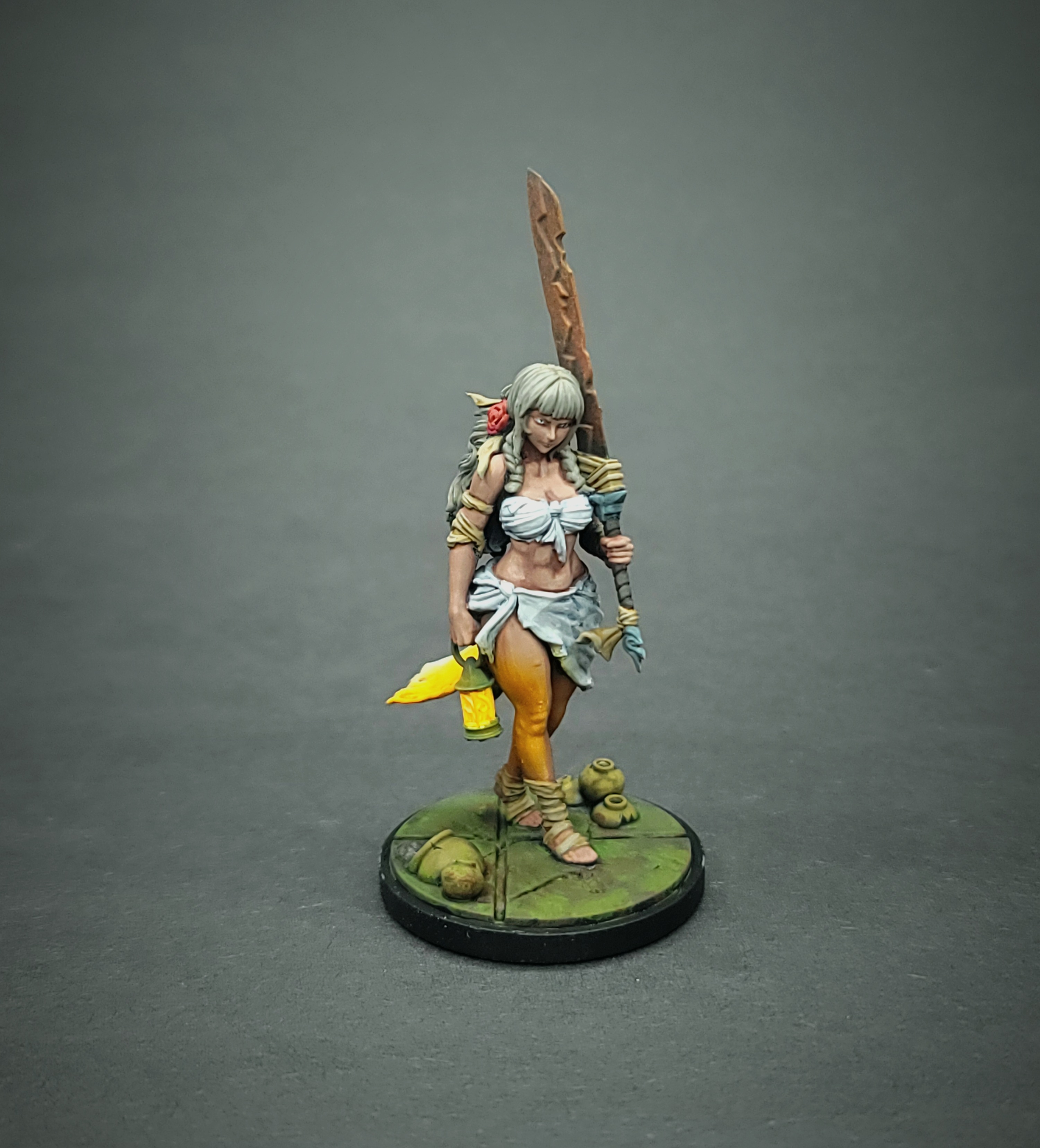 Guinevere from Kingdom Death Monster: A captivating character.