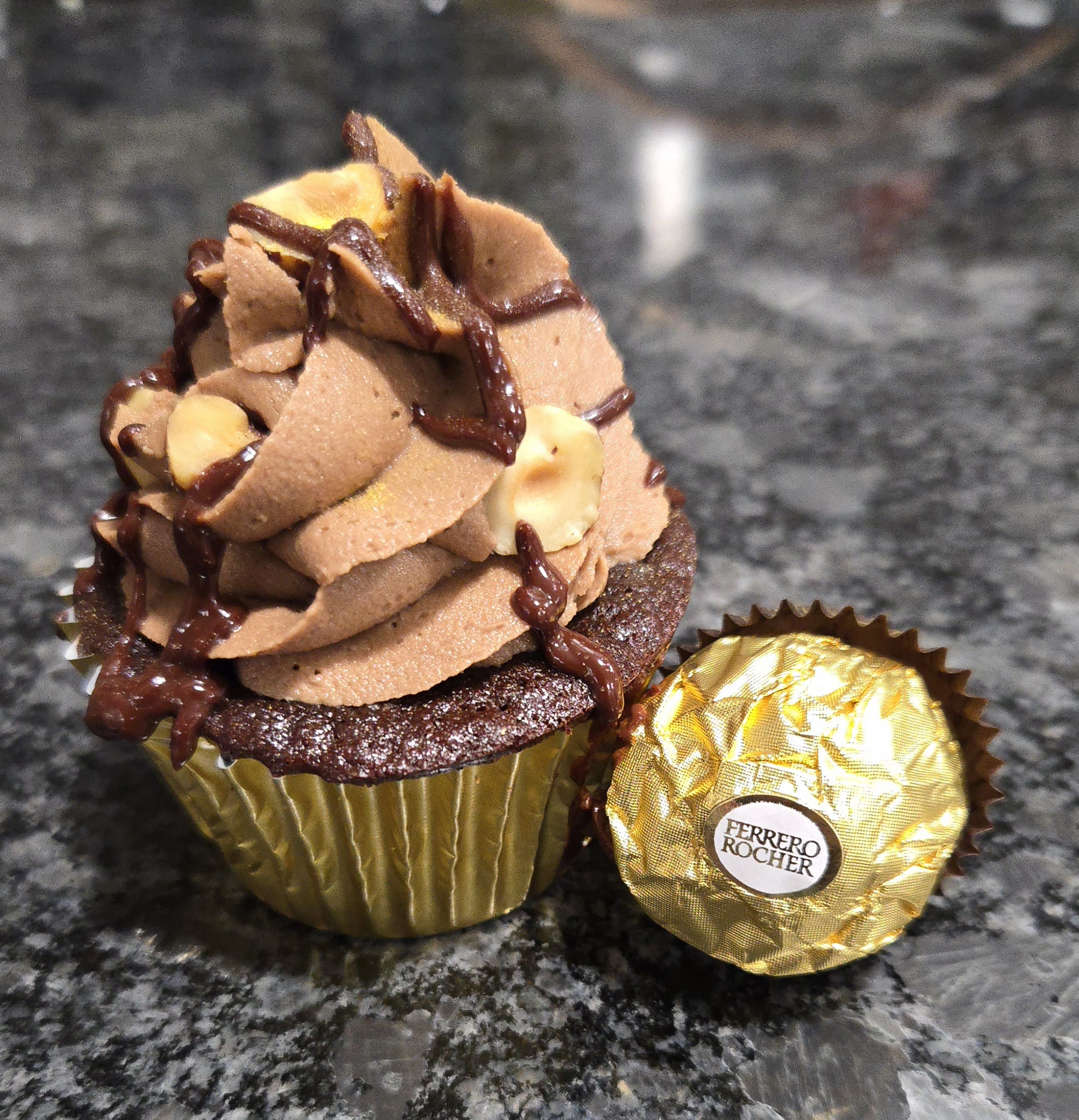 Indulge in These "Killer Queen" Cupcakes: A Hazelnut Mocha Delight!