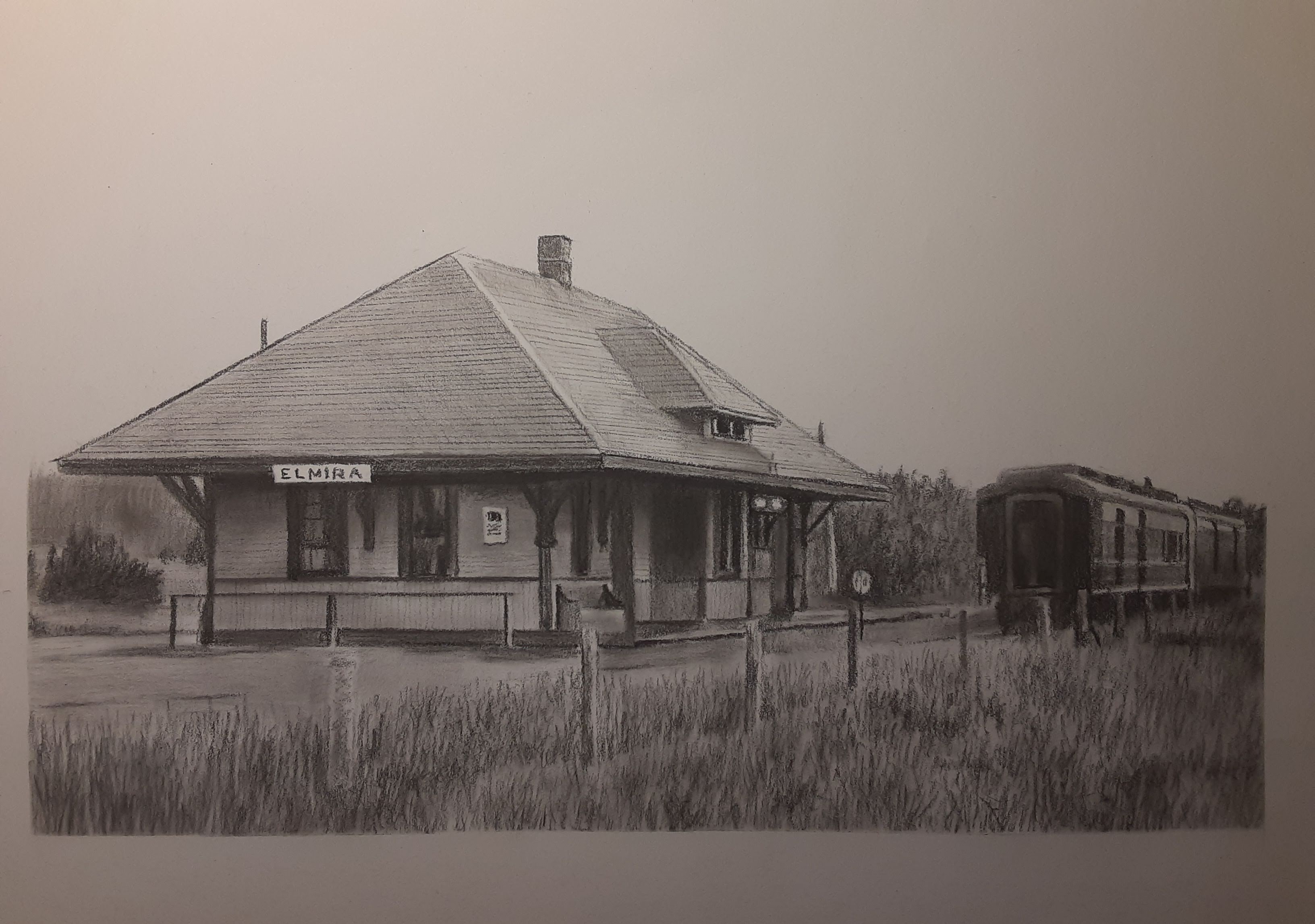 Charcoal from Elmira Station: A Unique Find