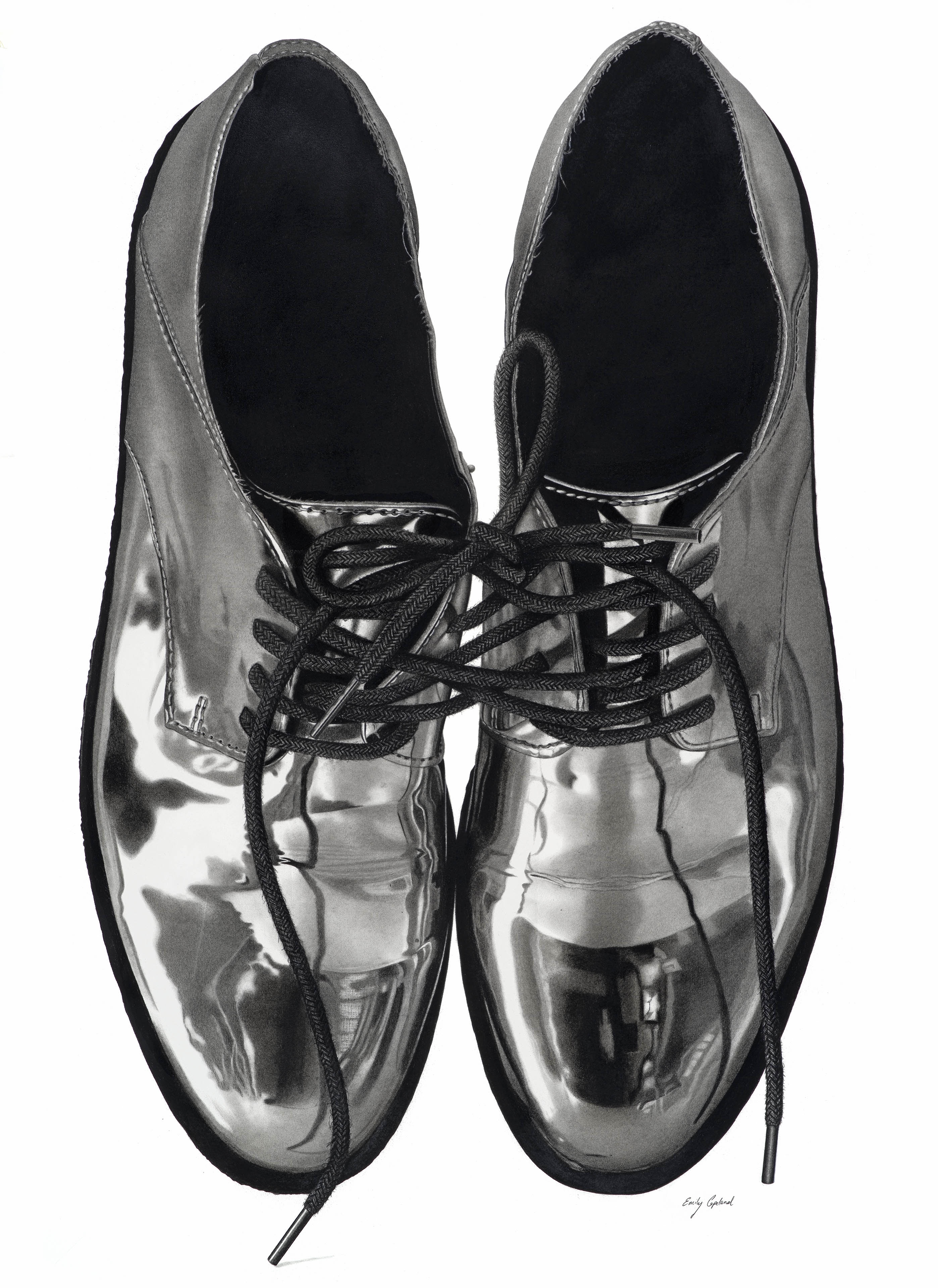 Check Out My Giant Shoe Artwork for the Art Show!