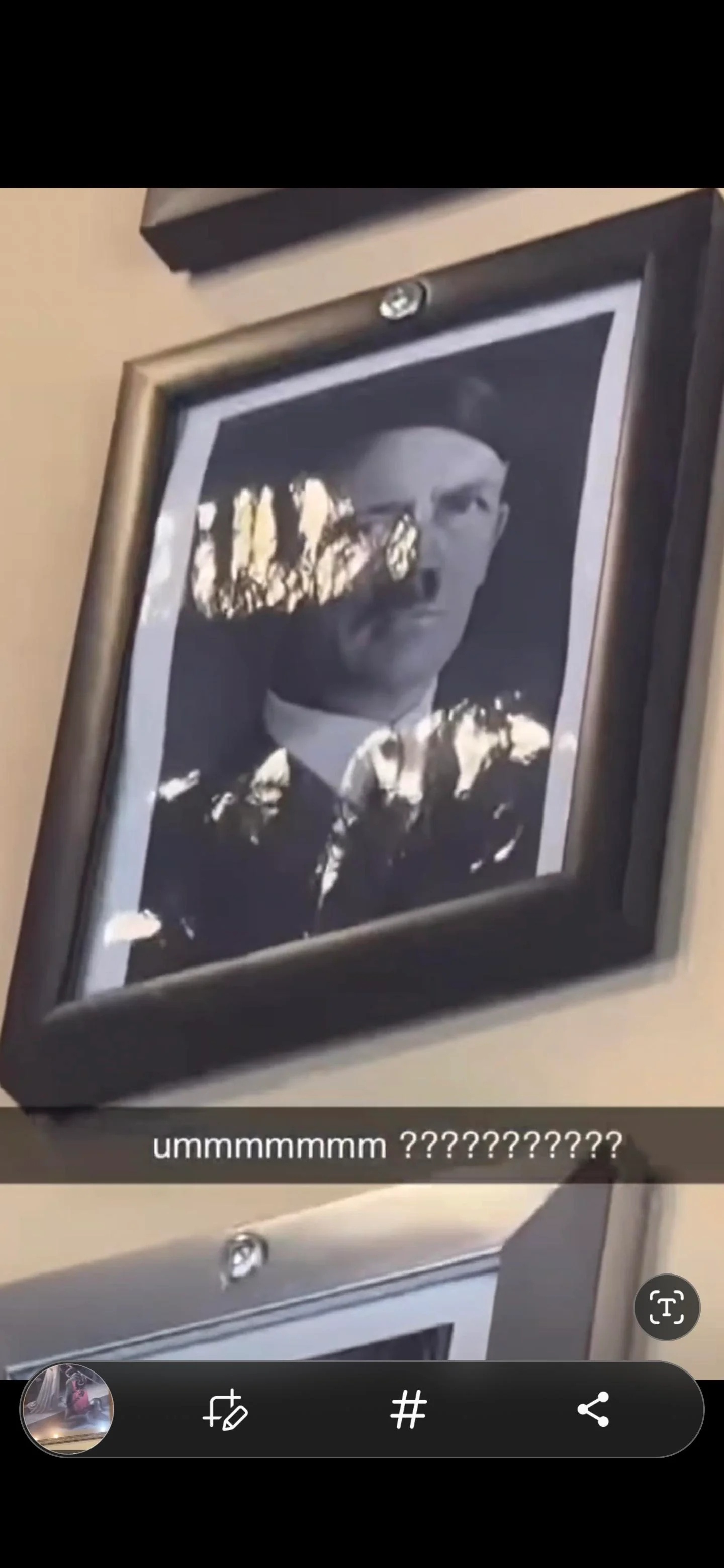 Coffee Shop Displays Controversial Artwork: A Picture of Hitler