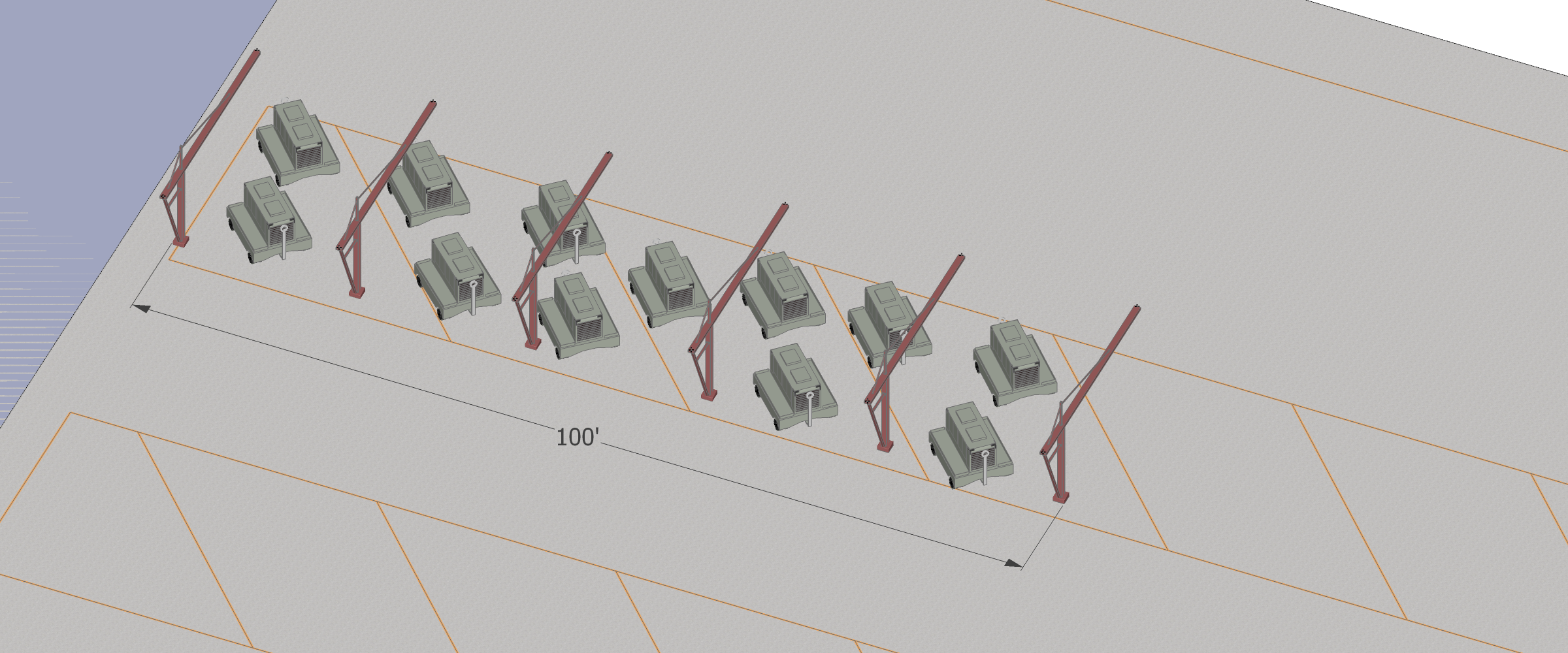 Sketching the 'Apollo Sun Guards' in the parking lot