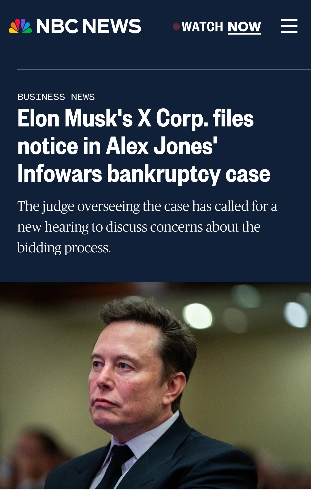 And there it is, the moment we all saw coming...