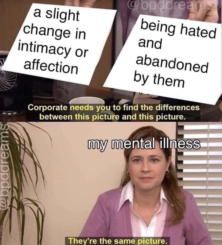 When BPD Strikes: A Relatable Moment