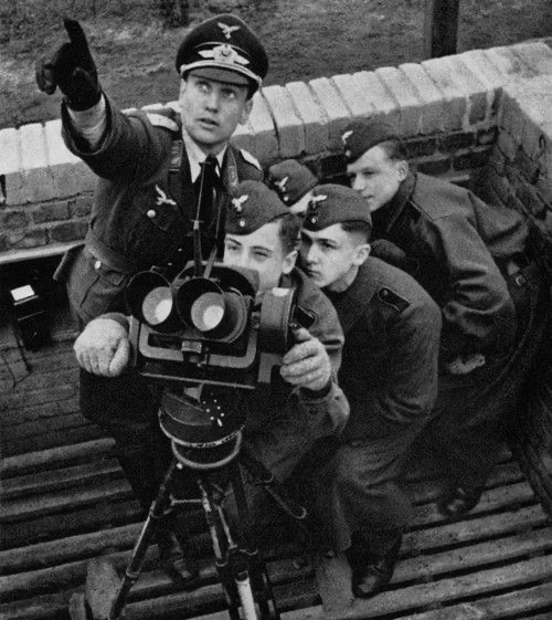 Students Assisting the Luftwaffe in 1943