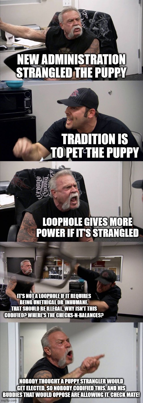 The Daily Struggle of Watching US News Feels Like...