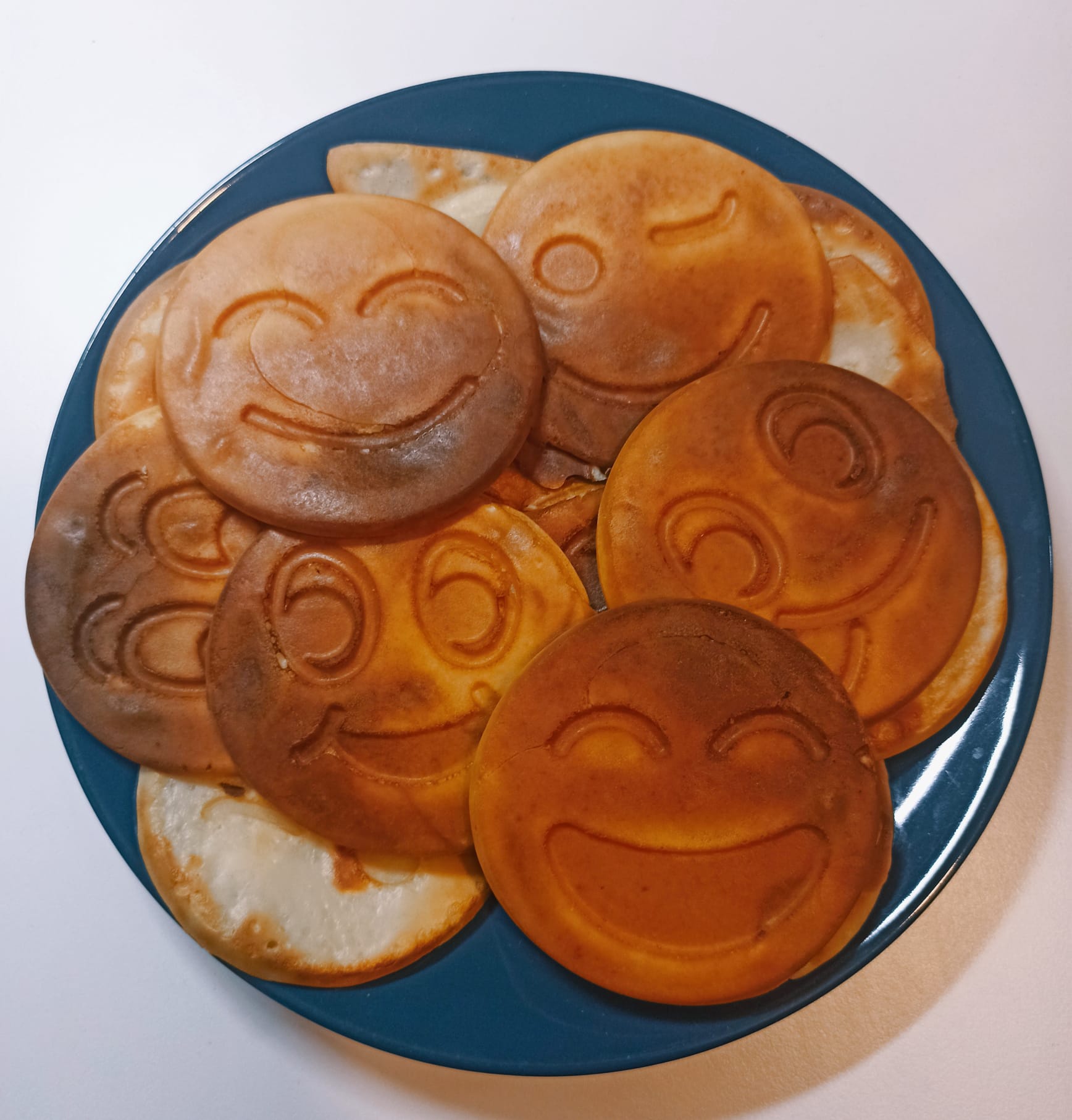 My friend surprised me with pancakes, and I'm not sure how to react!