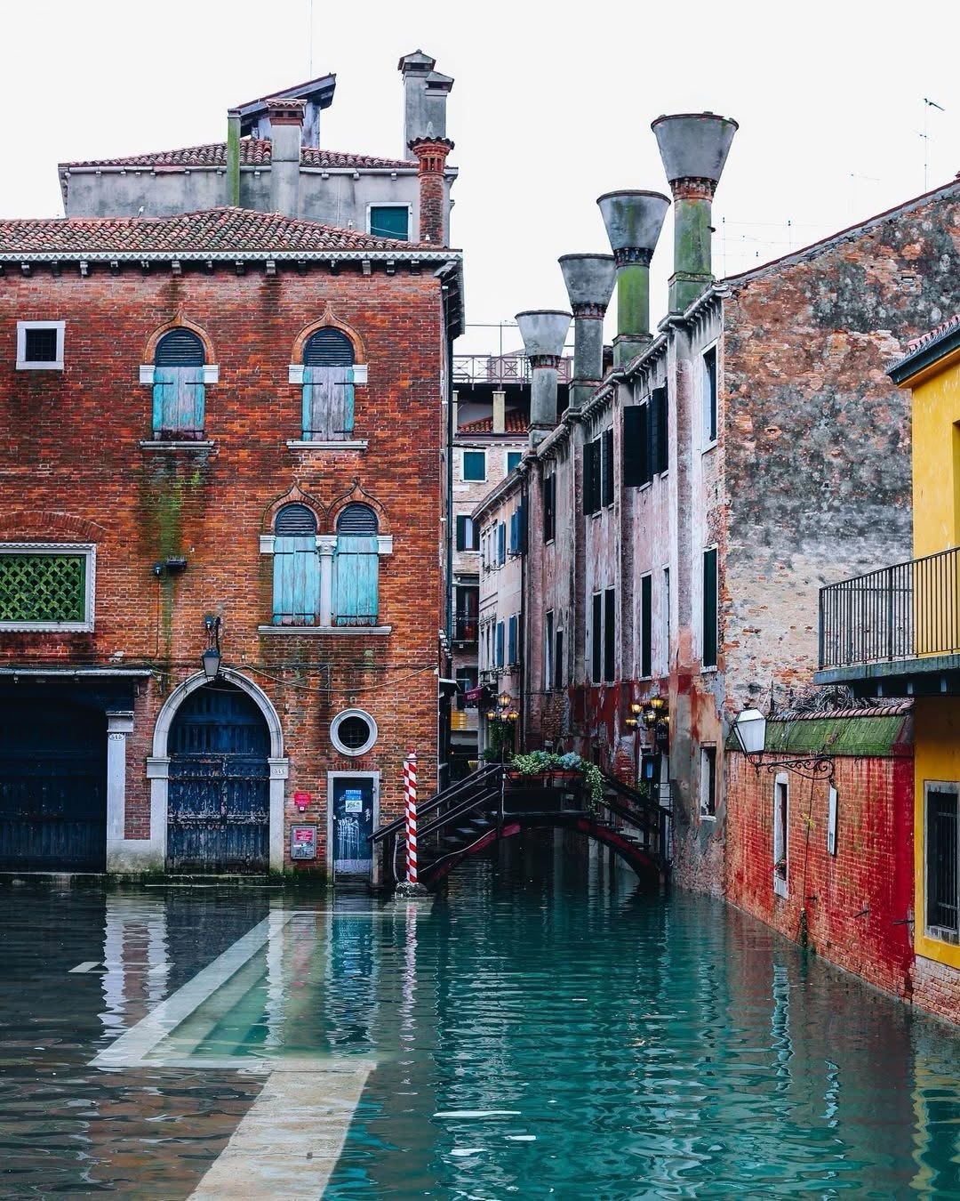 Venice Under High Tide: A Stunning View