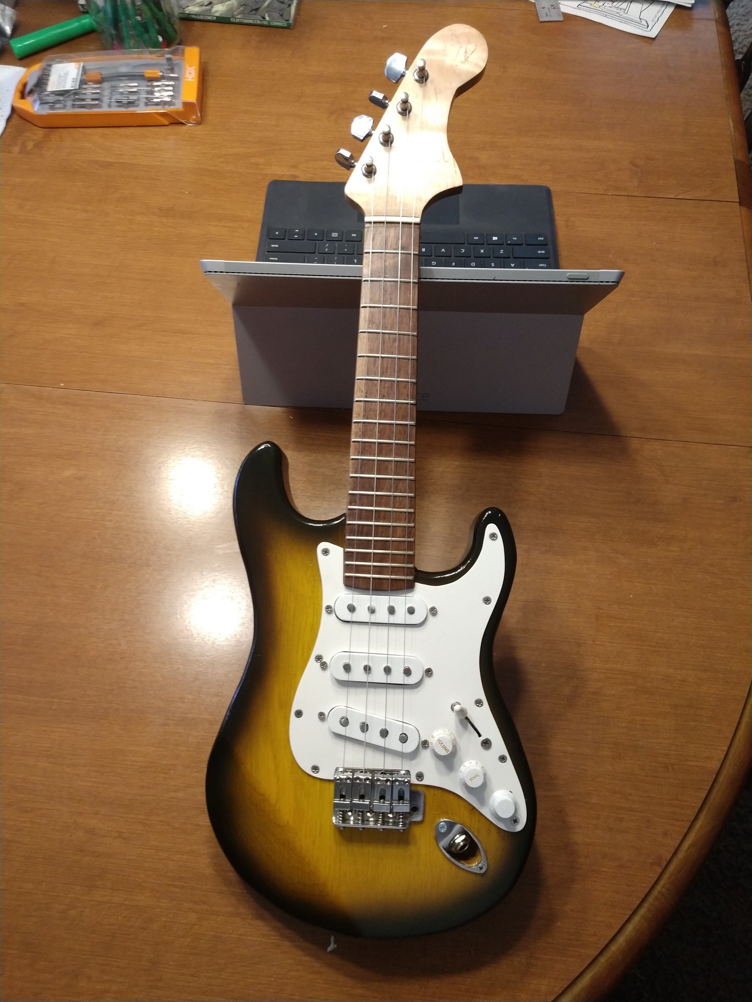 Progress Photos of Strat-o-Lele: A Journey in the Making