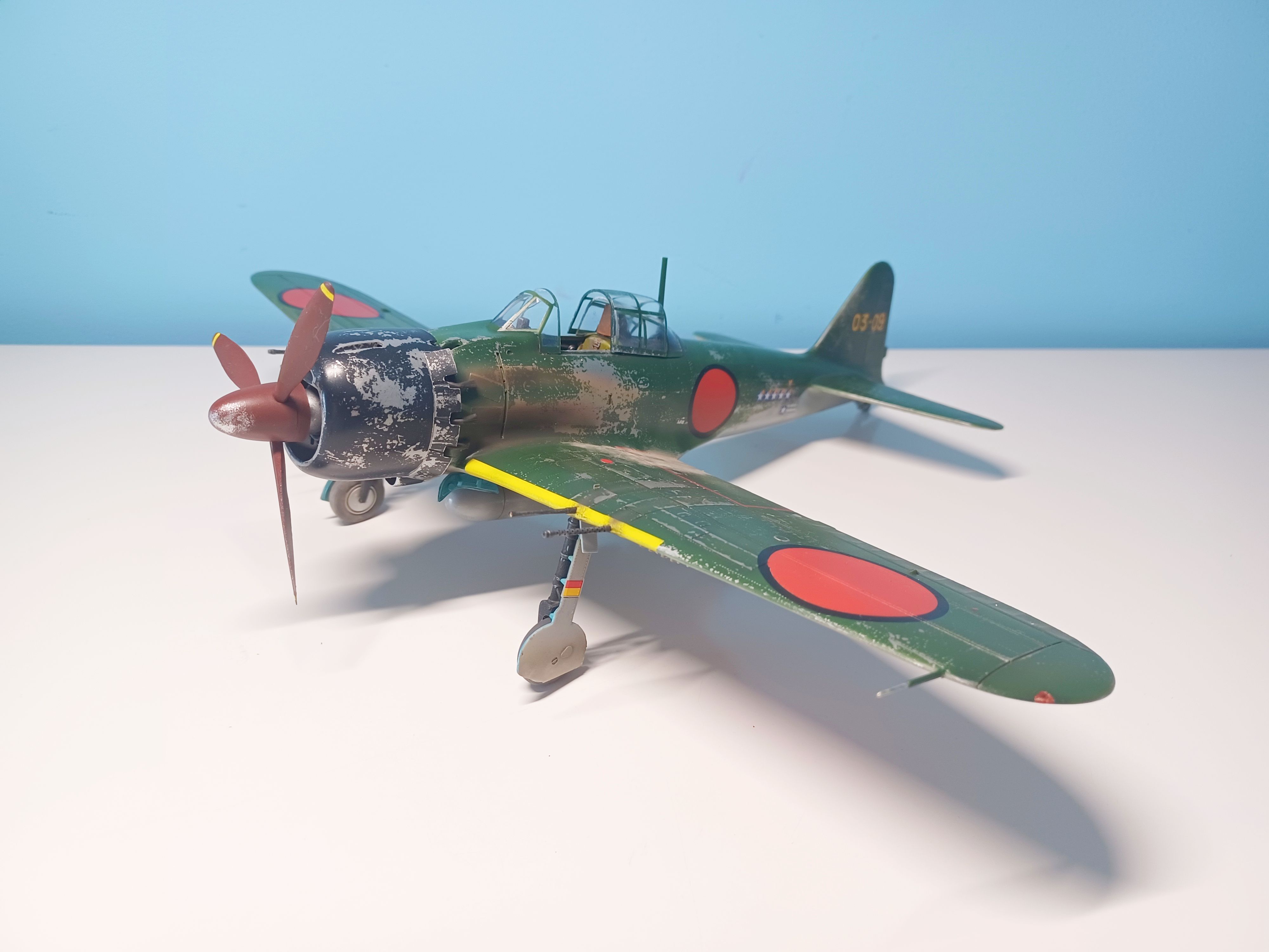 1/32 Scale Mitsubishi A6M5c Zero Model by Hasegawa